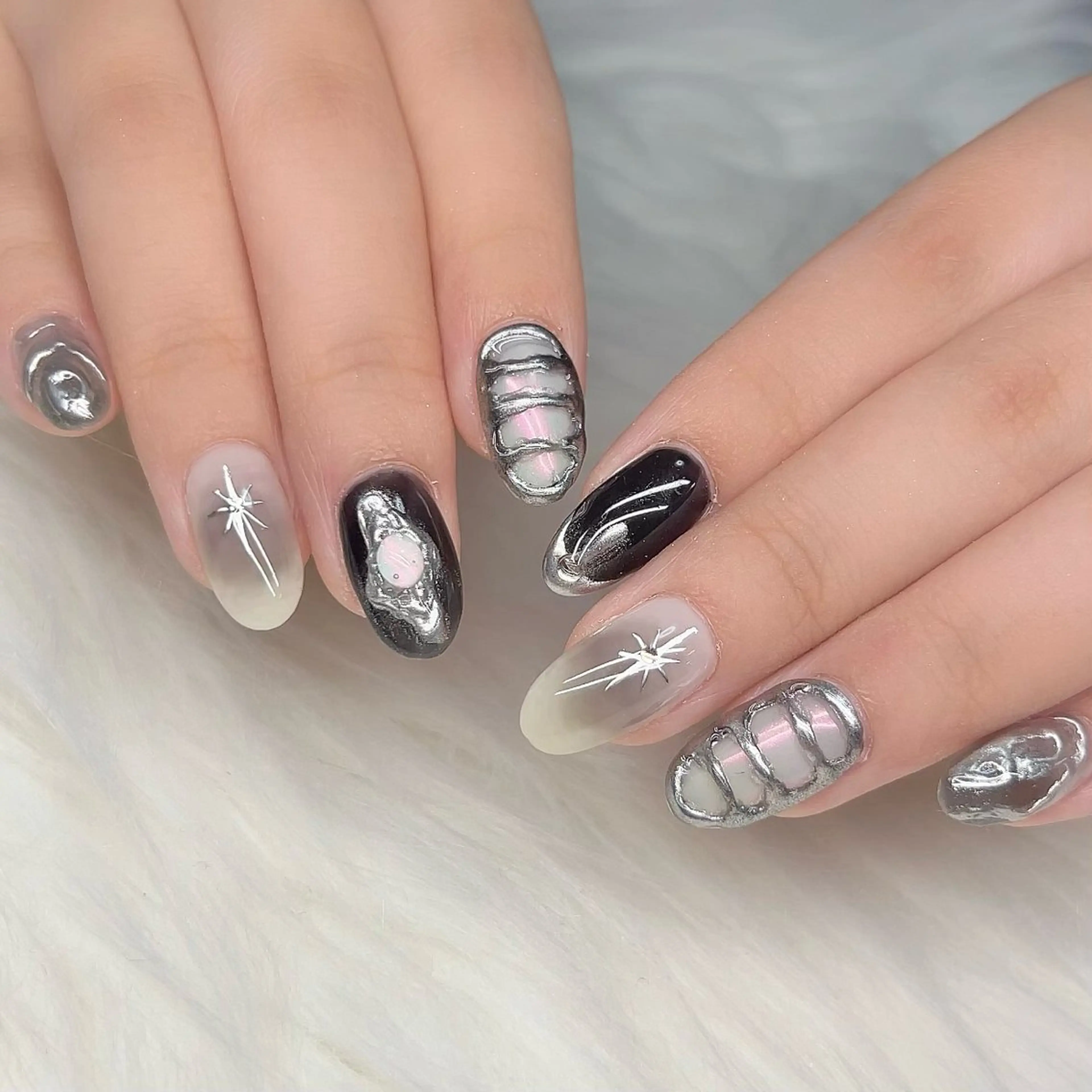 ネイル ハンドネイル 【Yappy🌈】 💖P-tanaのネイルデザイン