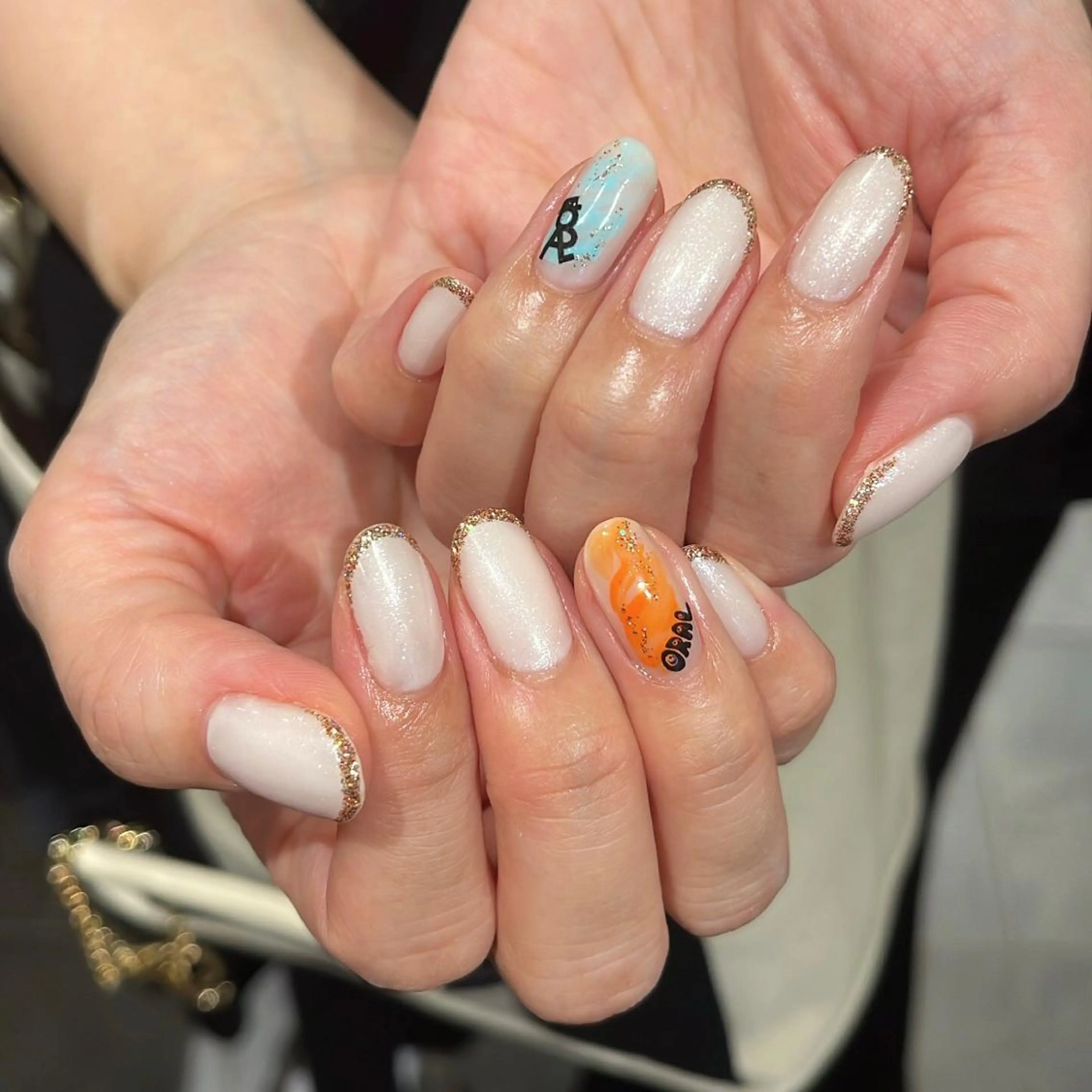 ネイル 持ち込み 鈴木 里奈のネイルデザイン