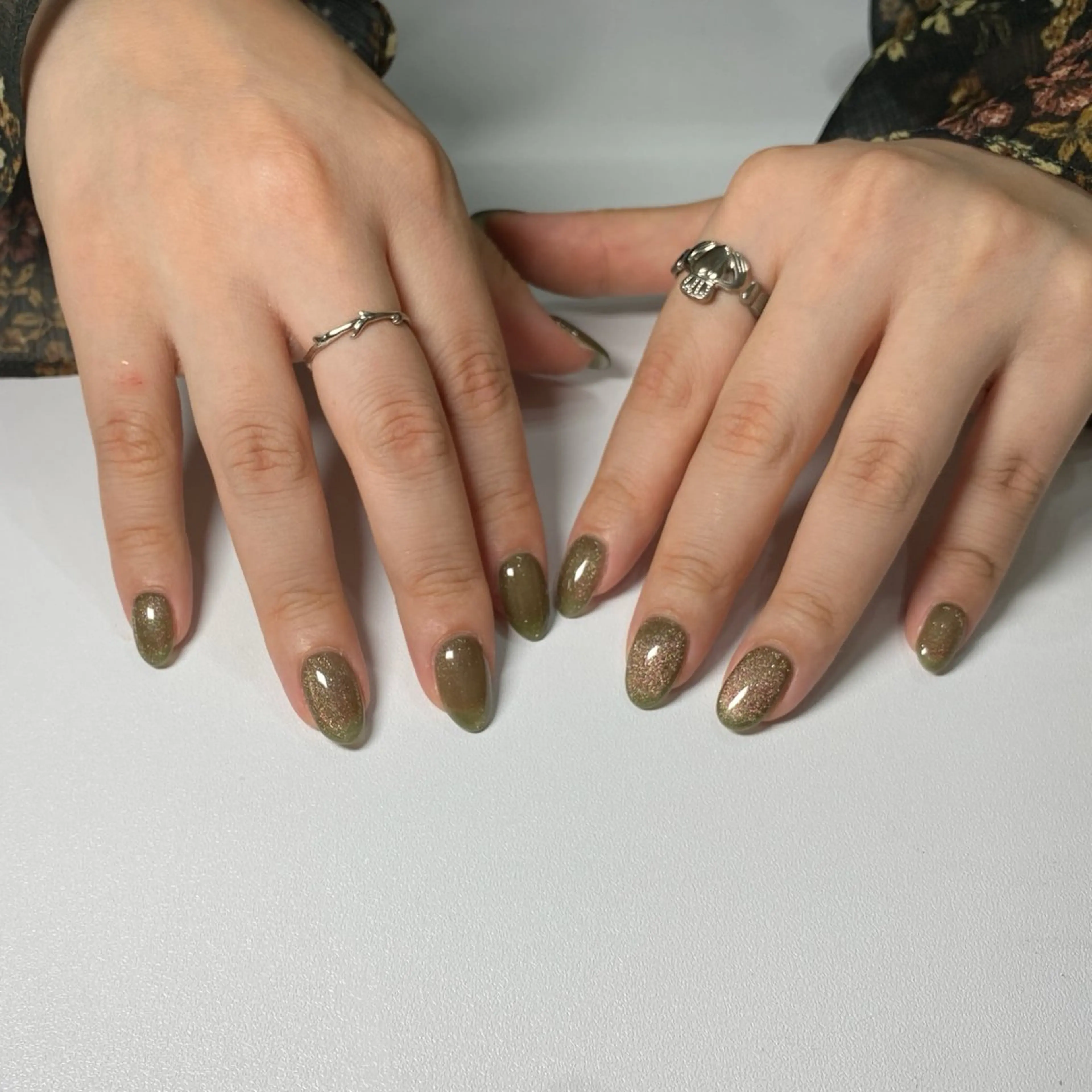 ネイル マグネットネイル うえぽん 🌟のネイルデザイン