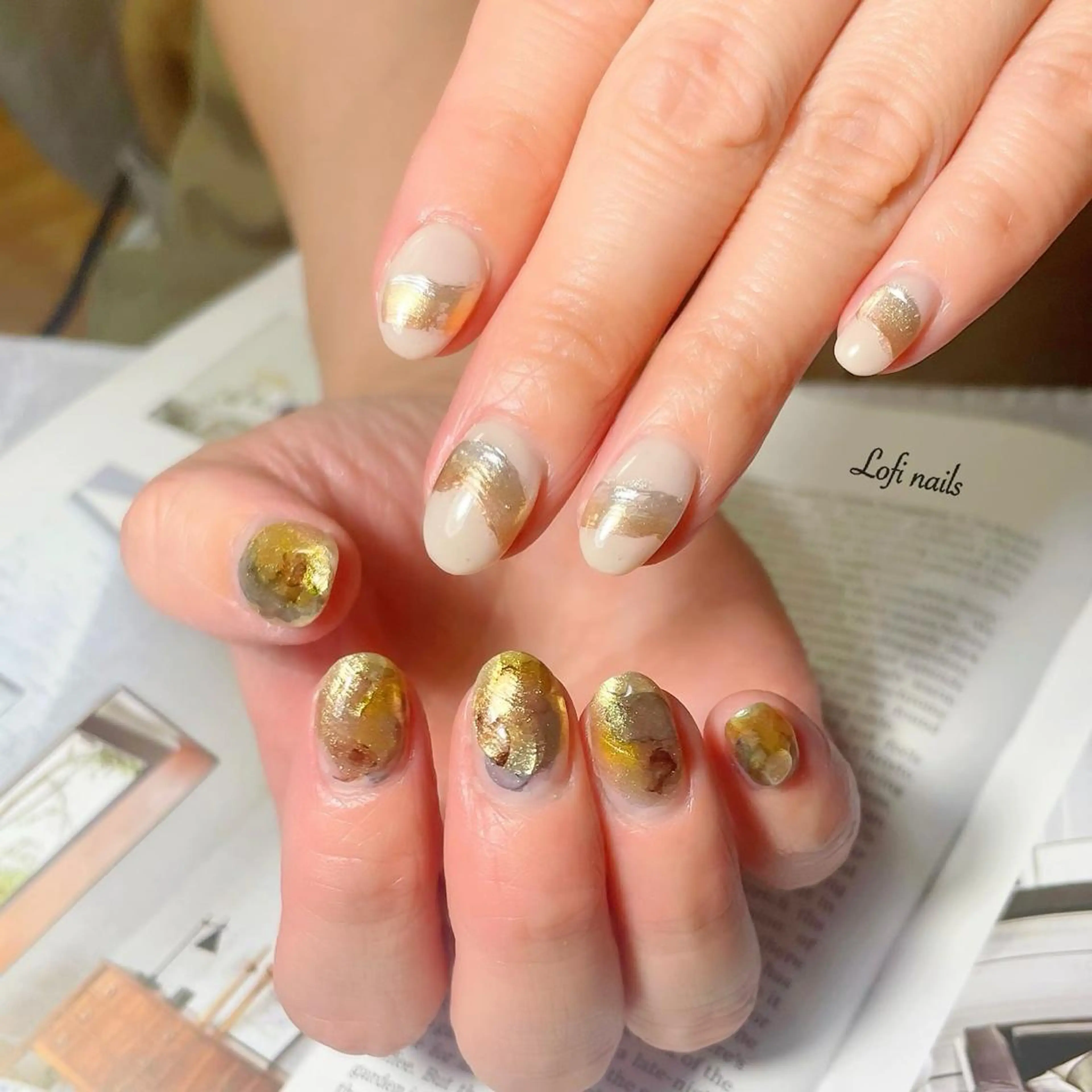 ショート ネイル Lofi nails ゆきこのネイルデザイン