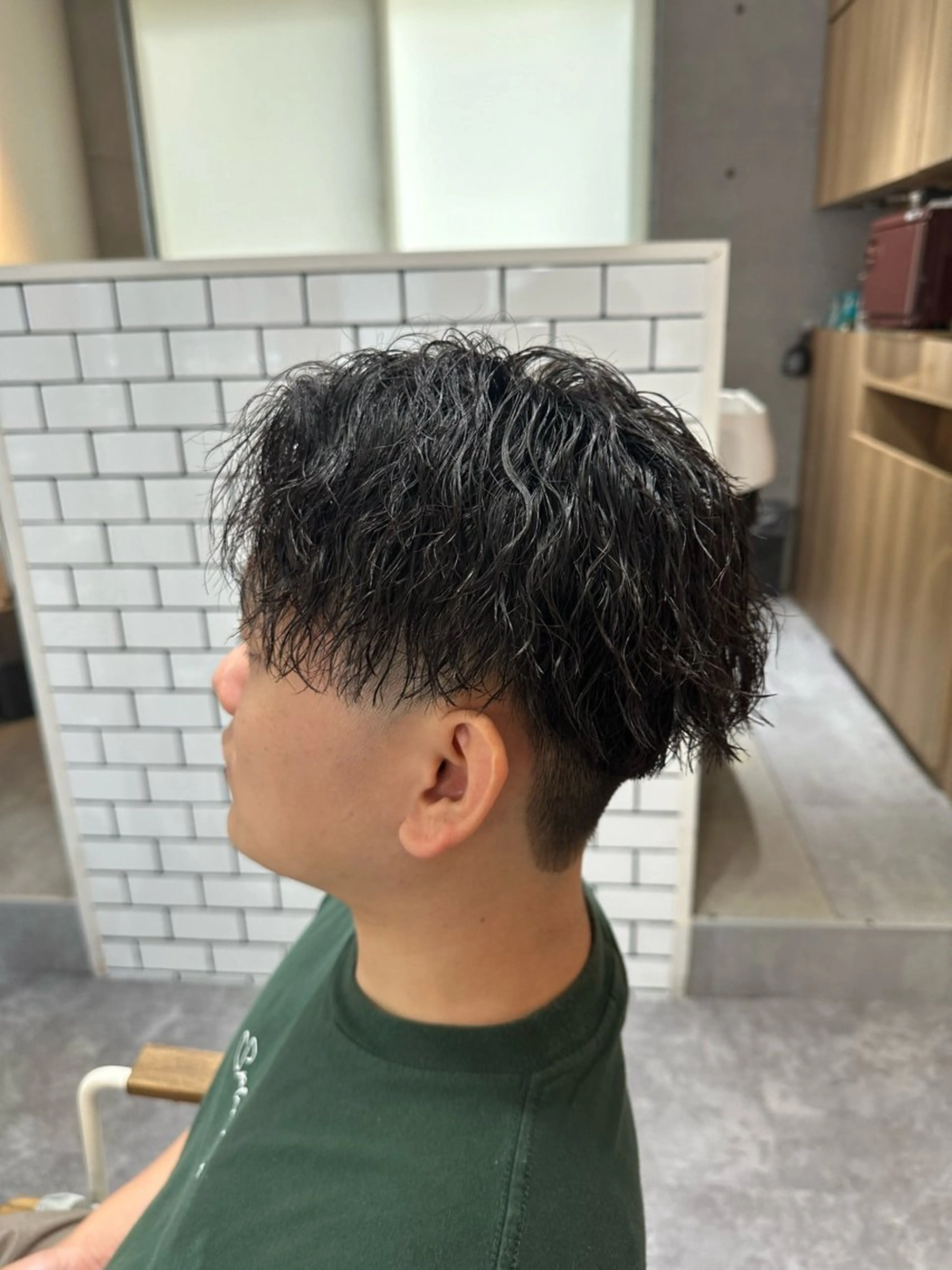 パーマ メンズ メンズパーマ ツイストスパイラルパーマ スパイラルパーマ カット パーマ 💎メンズカット ／フェザー／細野💎のヘアスタイル