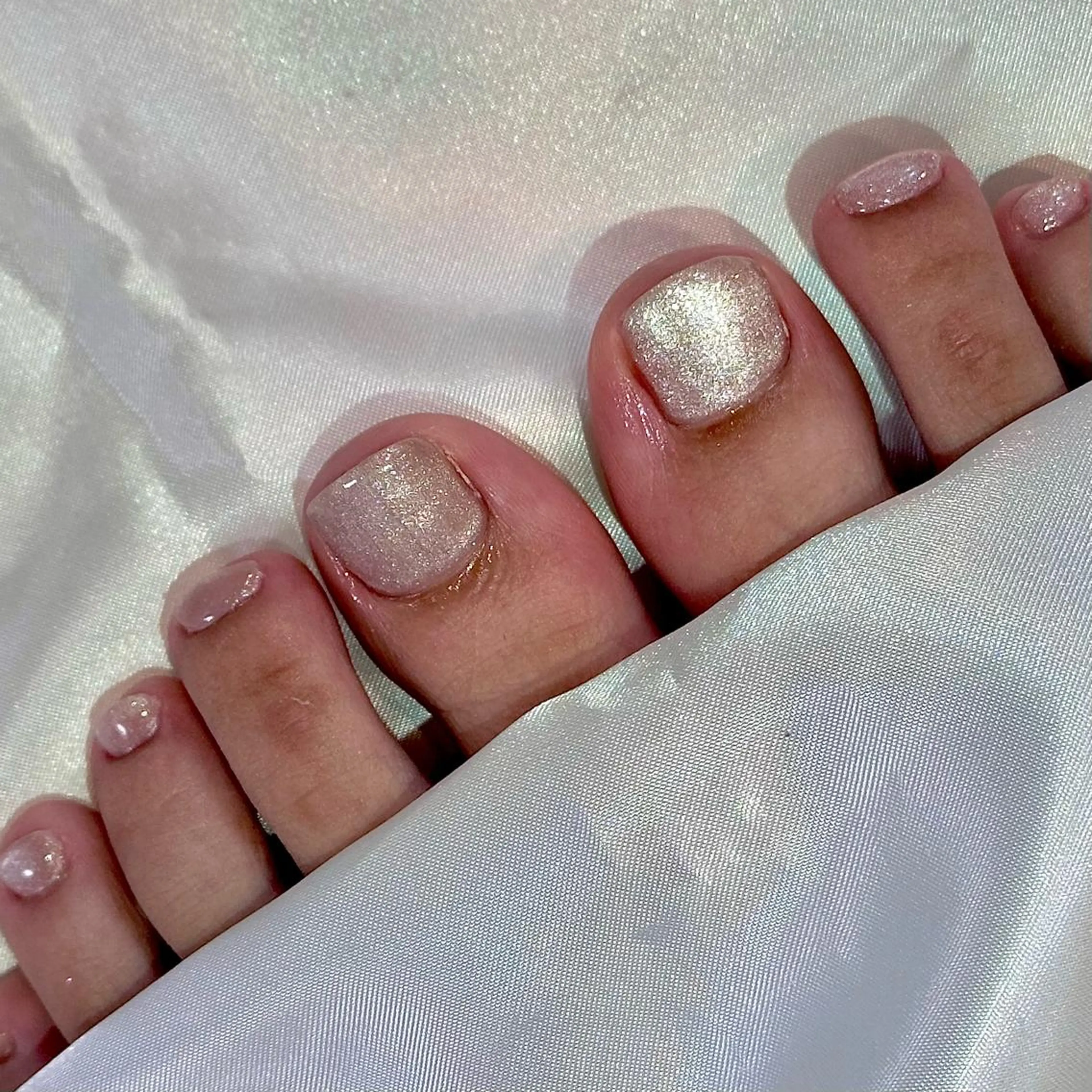 【オフなし】フットマグネットネイル※パラジェル+¥1000の写真