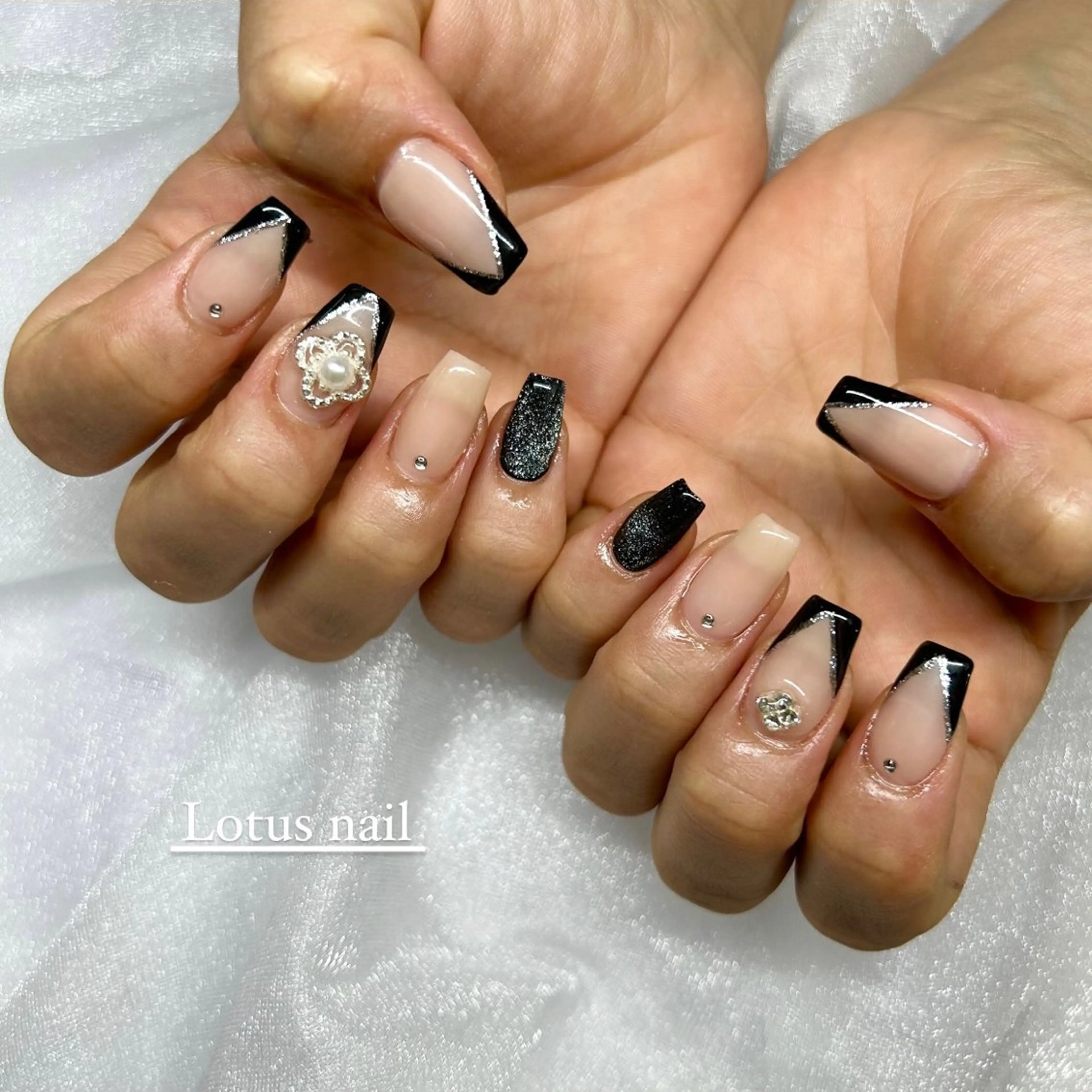 ネイル ハンドネイル privatesalon  Lotusnail所属・Lotus nailのネイルデザイン