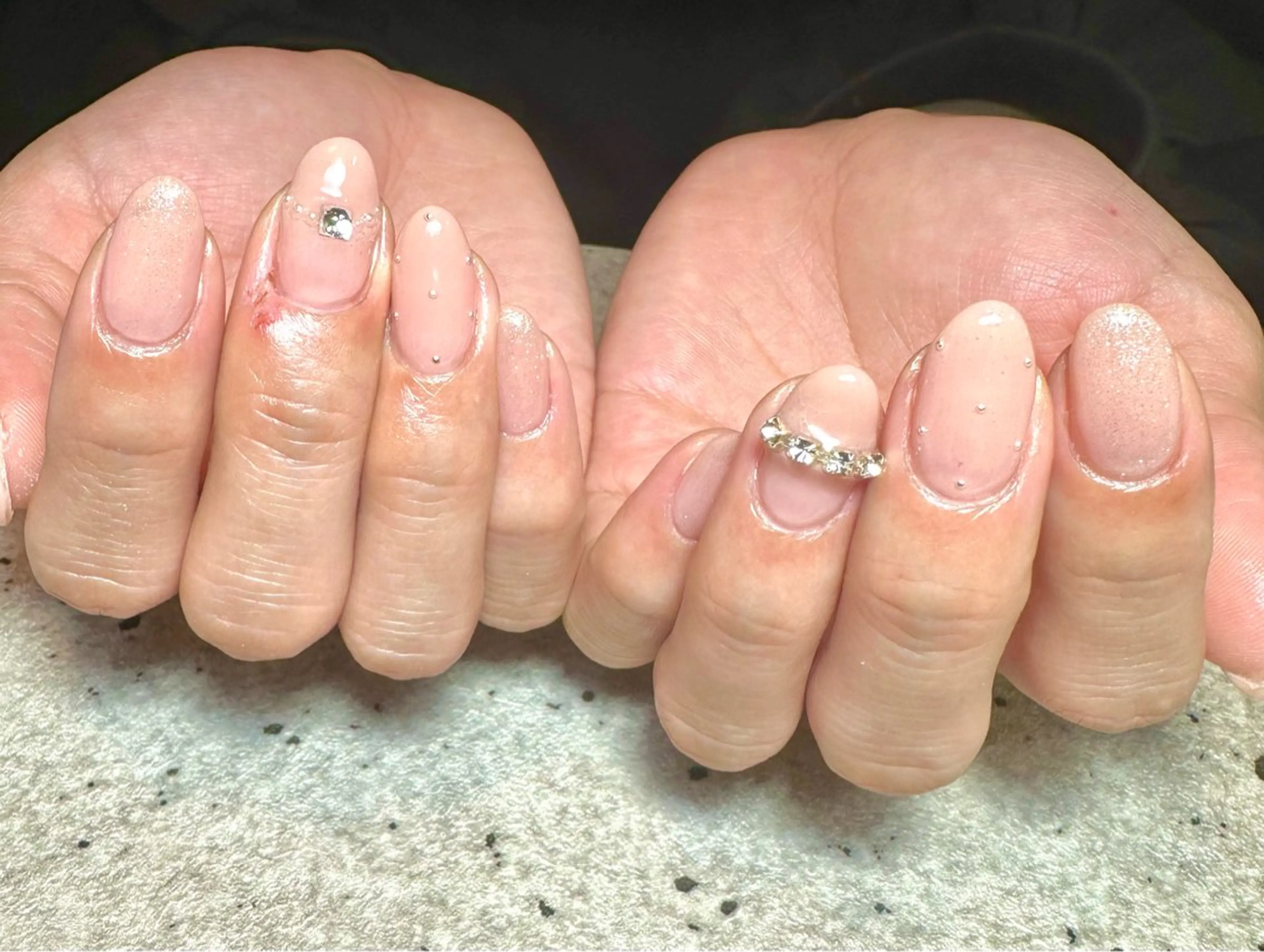 ネイル ハンドネイル フットネイル GéRanium Harukaのネイルデザイン