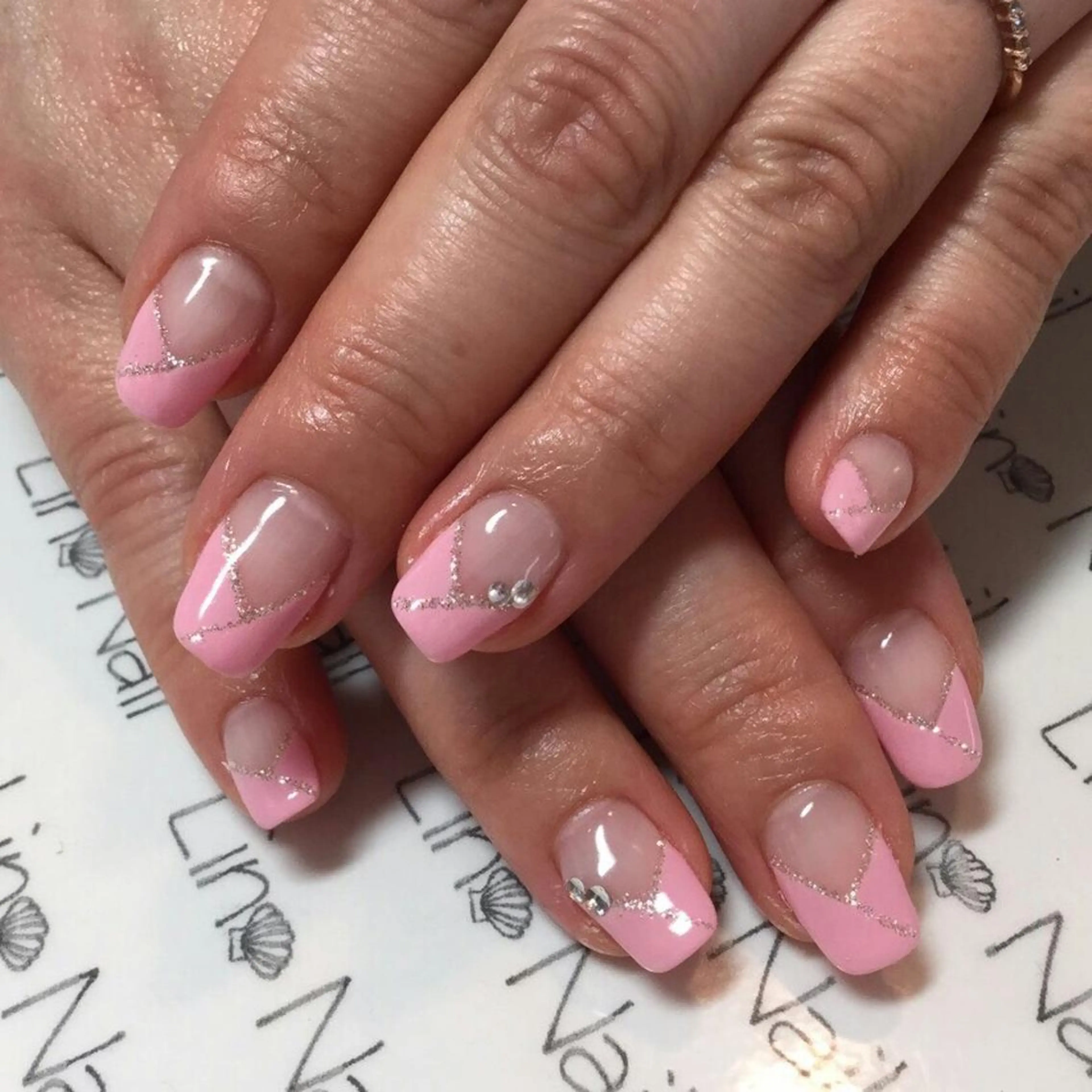 ショート ミディアム セミロング カラー ネイル まつエク シンプルネイル Lino Nail(リノネイル)所属・Lino Nail sekitomiのネイルデザイン