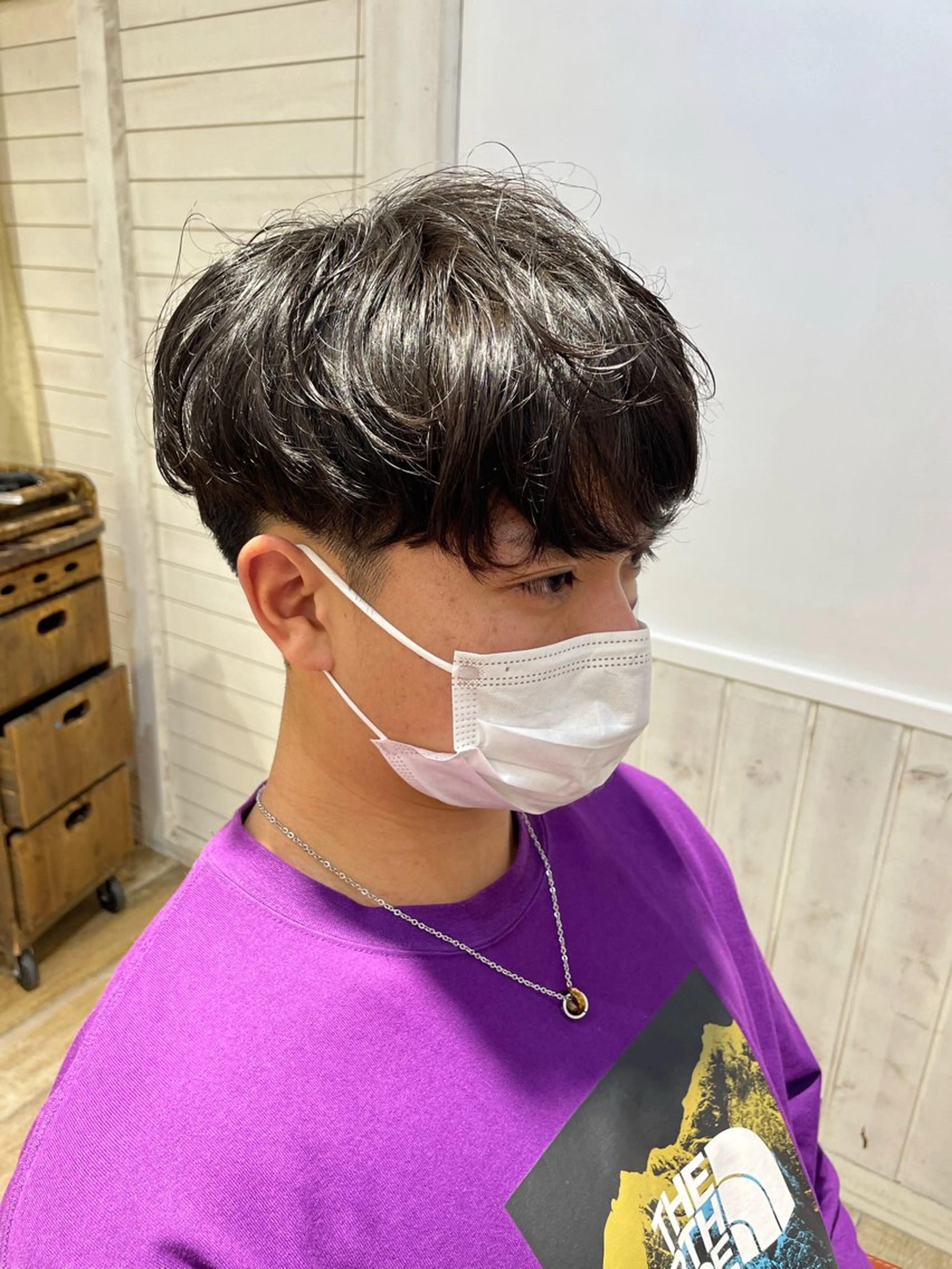 パーマ メンズ メンズパーマ ニュアンスパーマ clan en所属・clan .のヘアスタイル