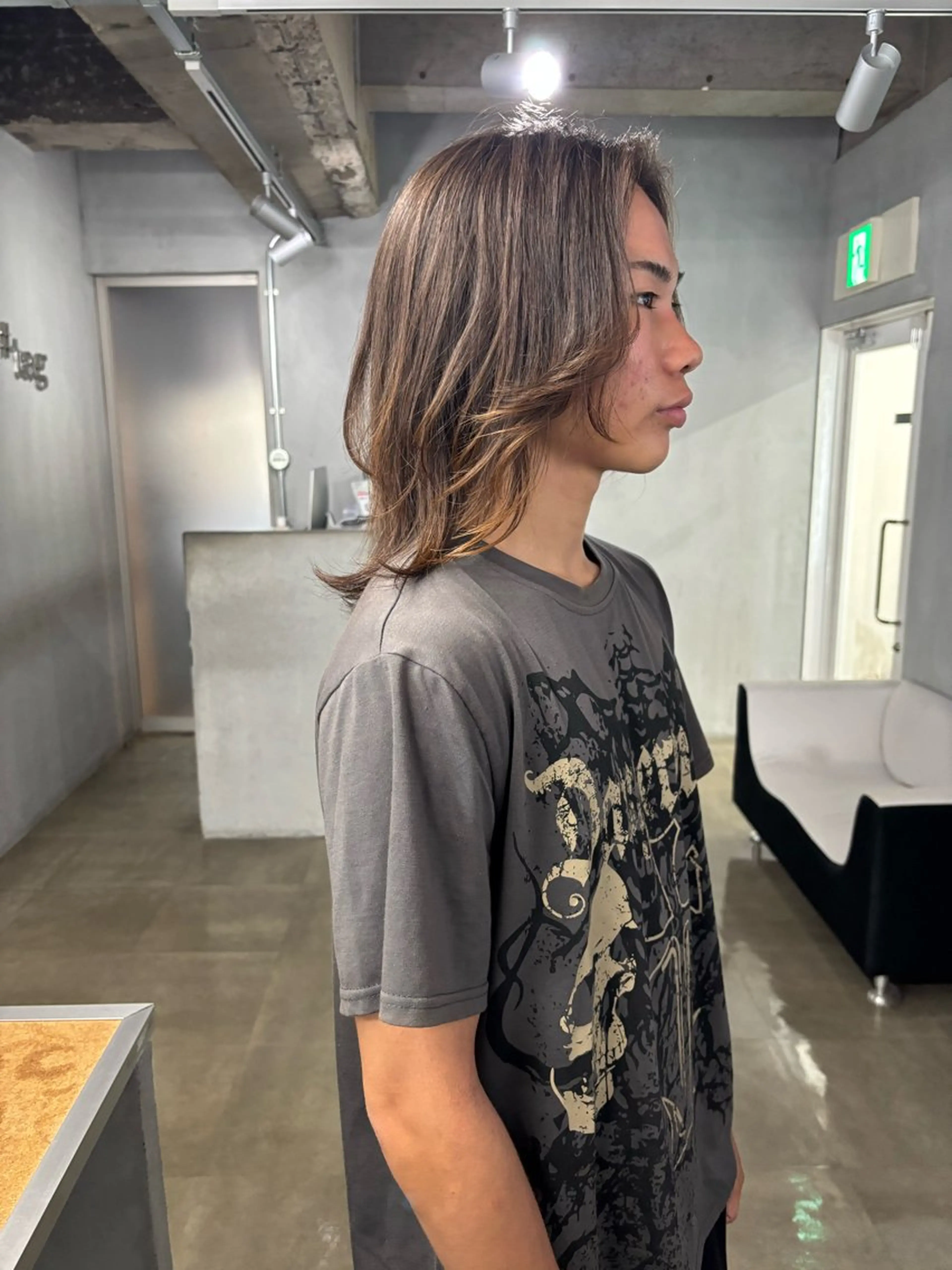 ショート カラー パーマ メンズ カット パーマ メンズ/ダブルカラー /パーマ/来栖慧💈のヘアスタイル