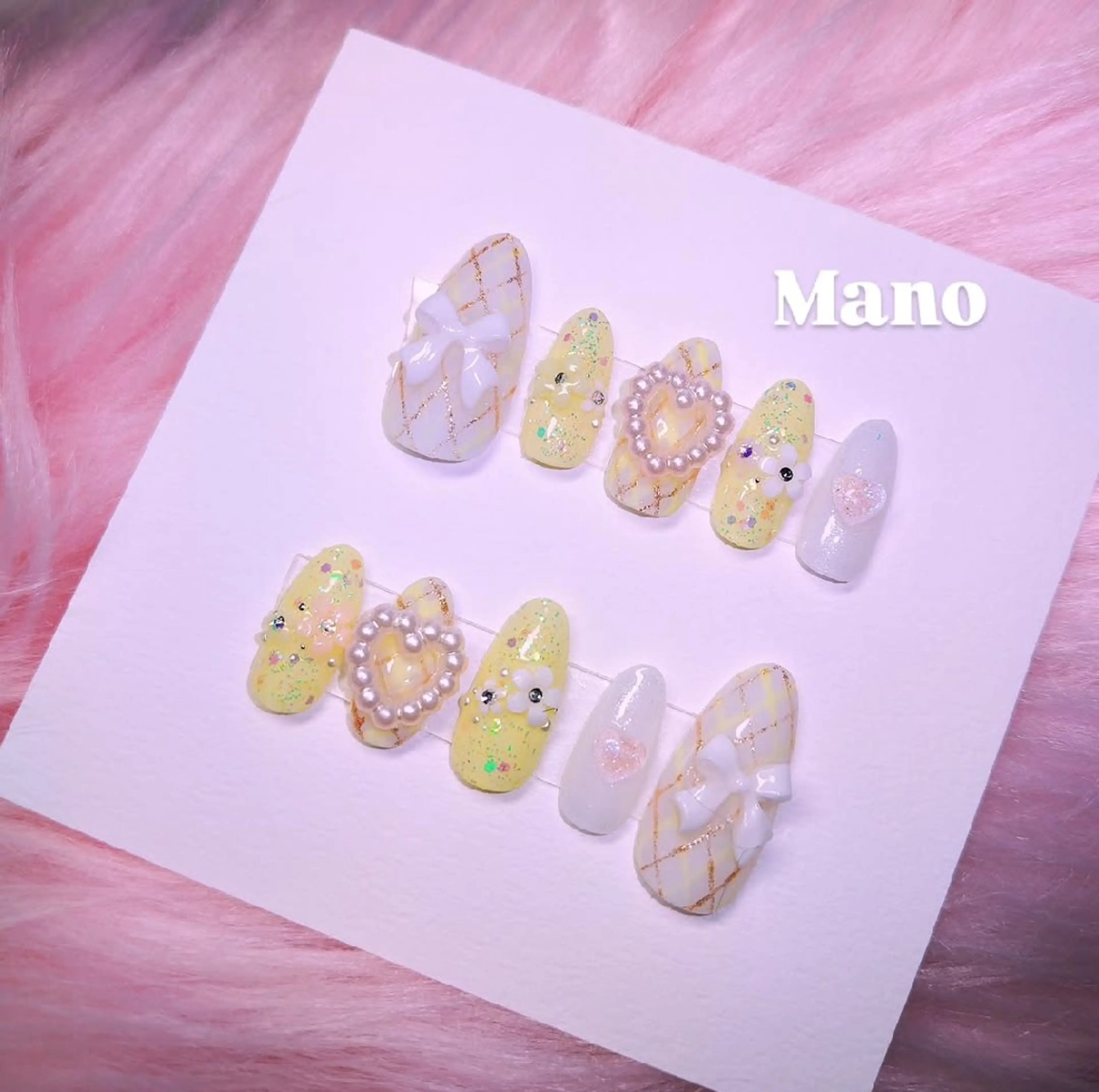 ネイル ネイルチップ EASTHAM 吉田 毬乃のネイルデザイン