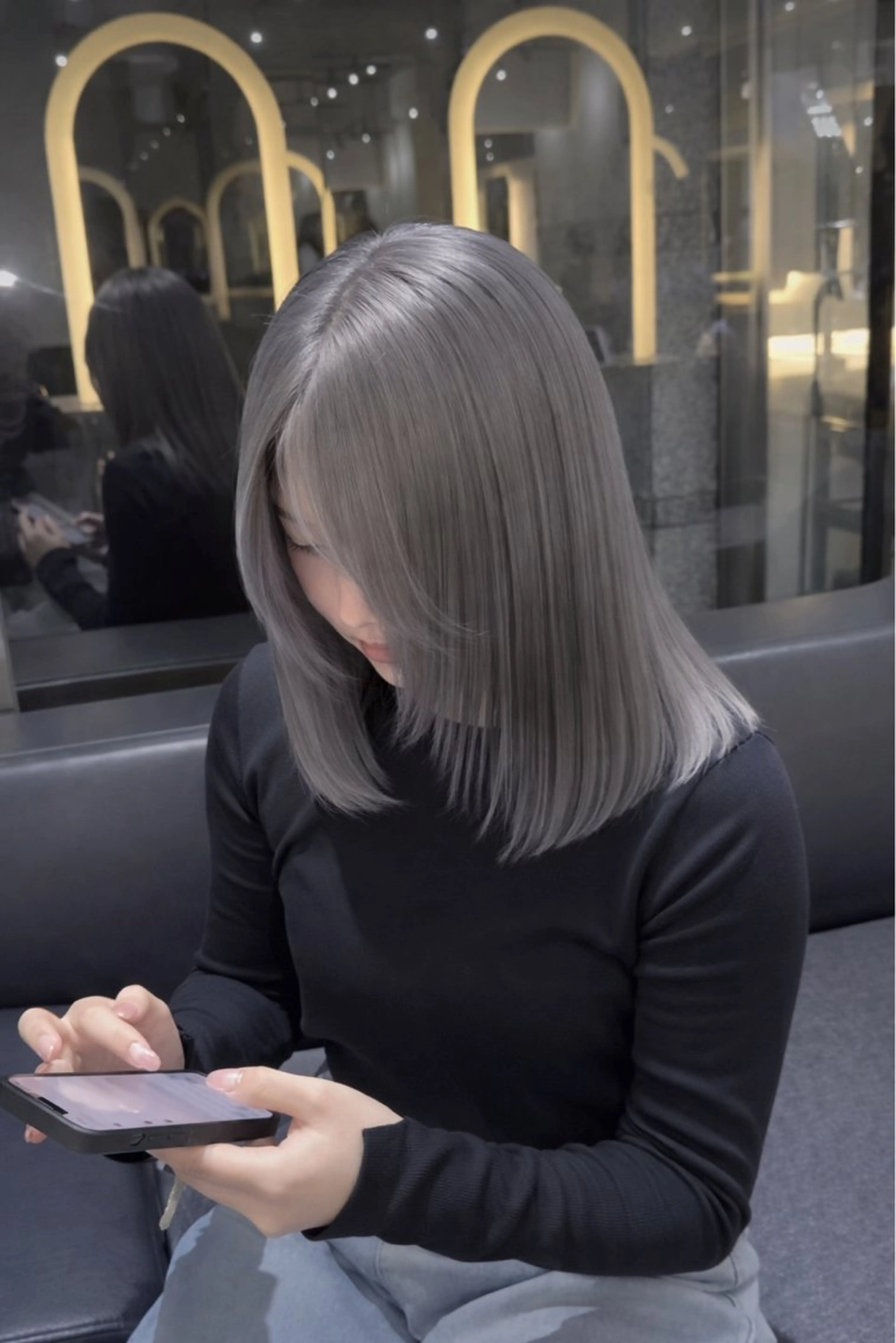 ロング カラー カット ヘアカラー トリートメント レイヤーカット/ ブリーチカラー/雅人のヘアスタイル