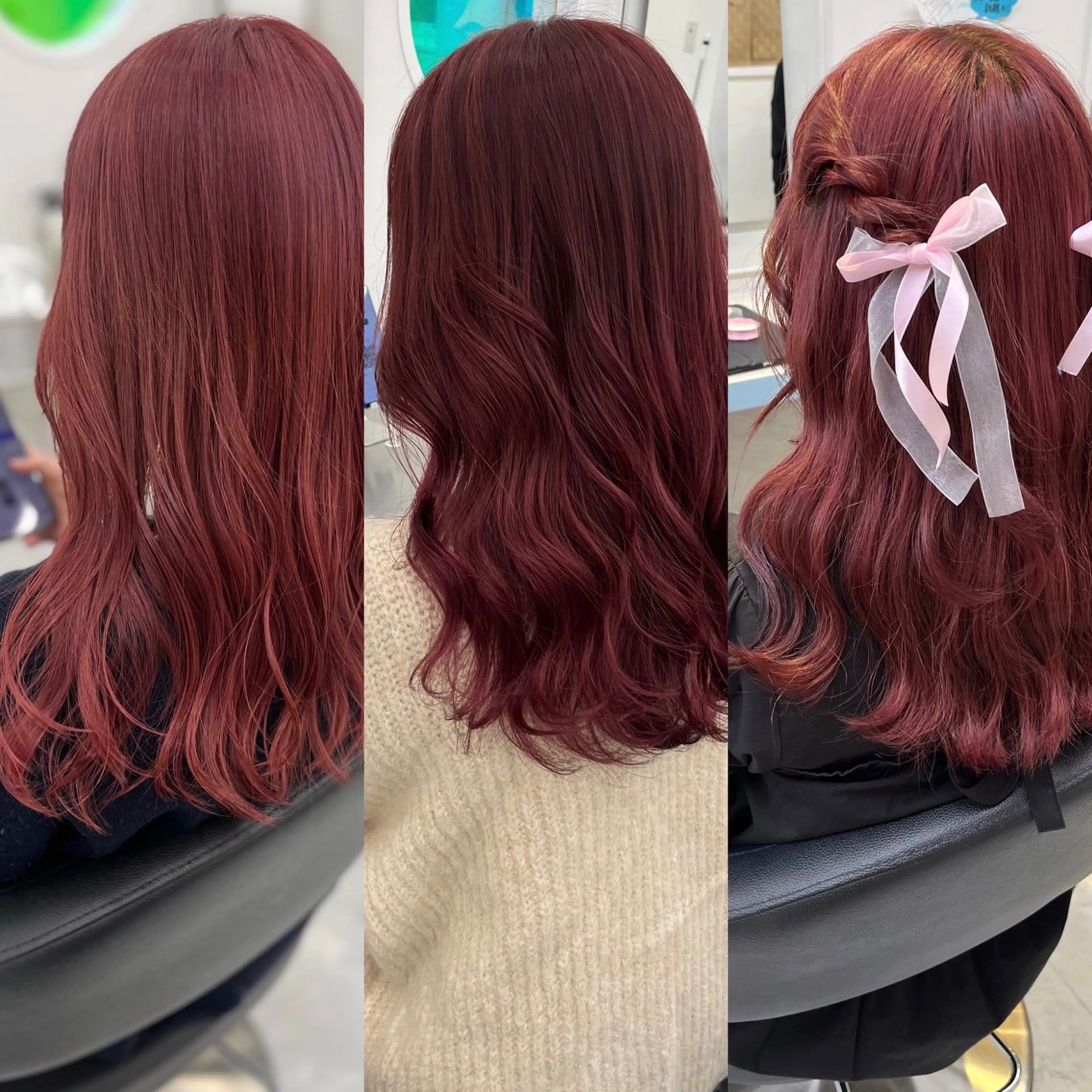 セミロング カラー ヘアアレンジ ヘアカラー トリートメント 愛されカラー🩷 はるなのヘアスタイル