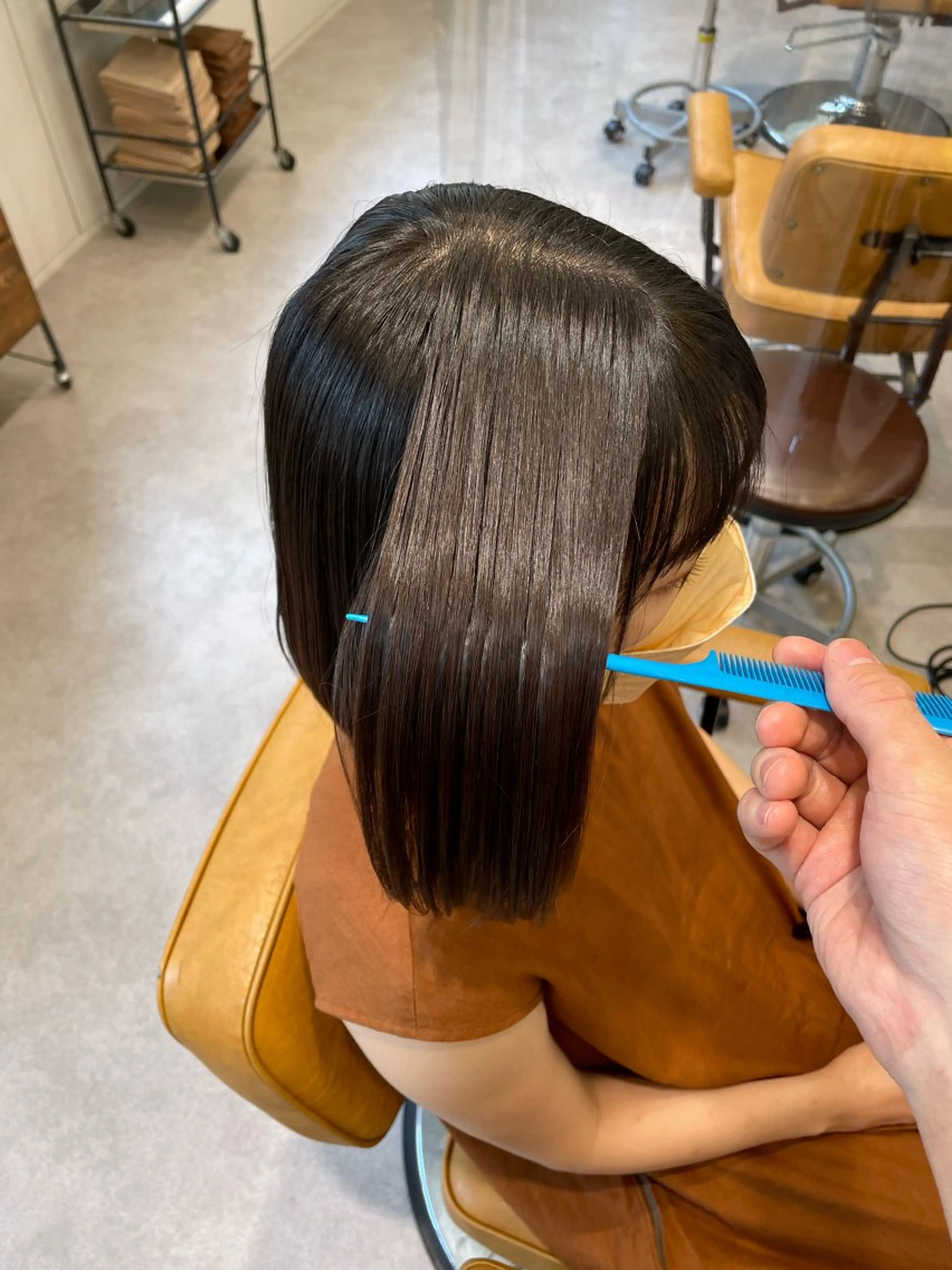 セミロング パーマ モデル募集中 限定料金/中西晴香のヘアスタイル