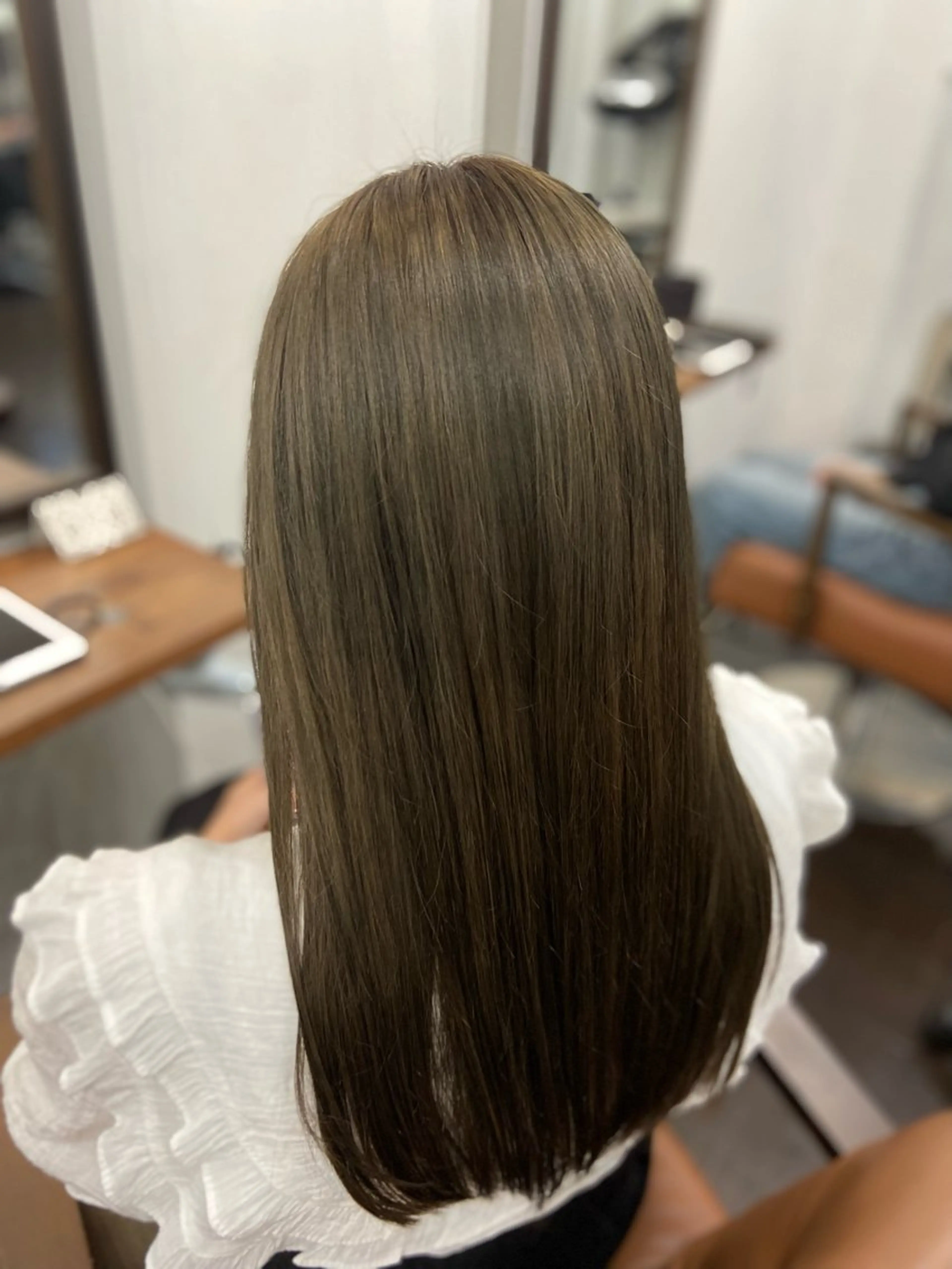 ロング カット ヘアカラー トリートメント ヘッドスパ 🌷名駅／髪質改善 ヘアセット/モネ🌷のヘアスタイル