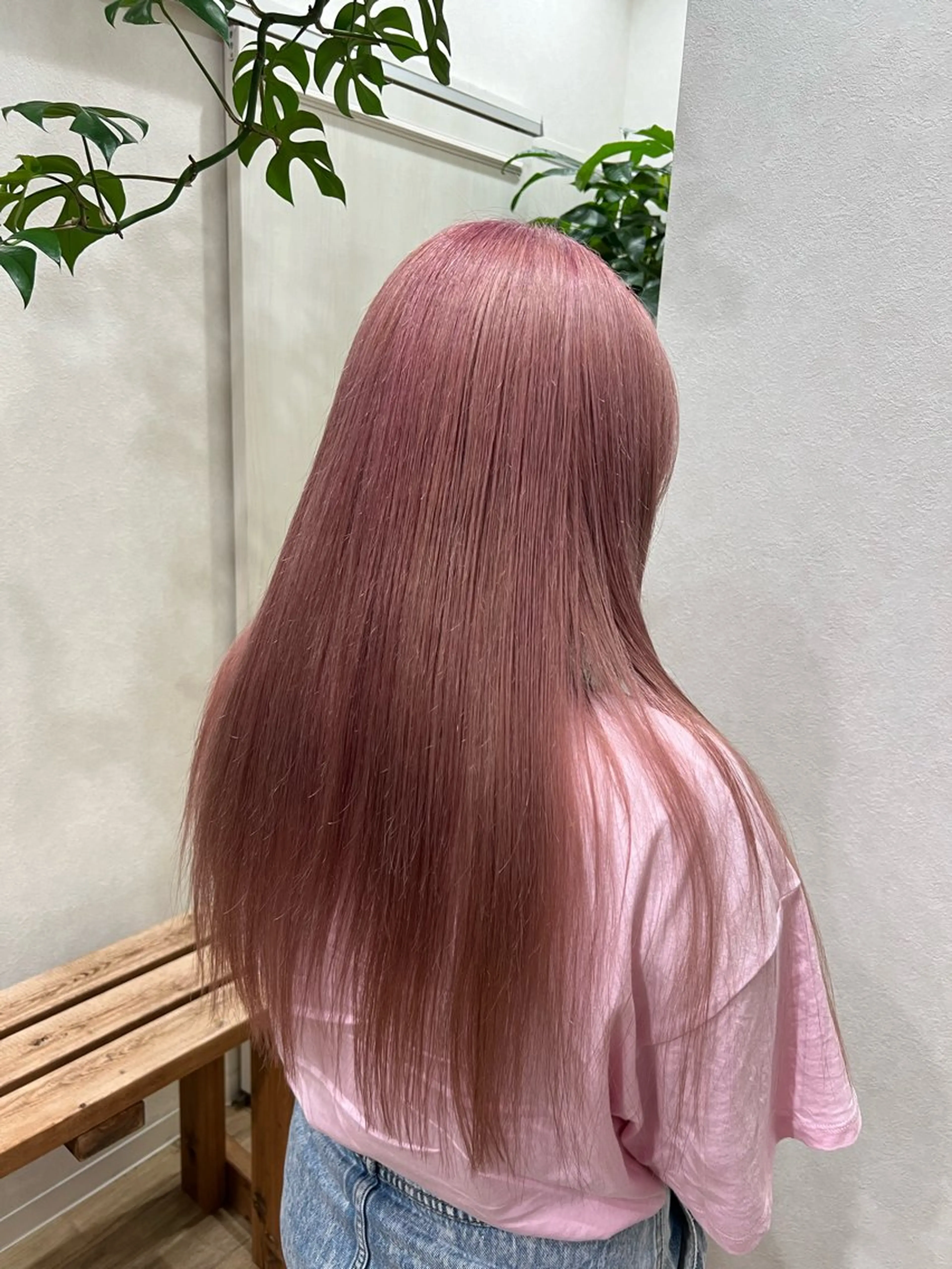 ロング カラー ピンクカラー ロング 🍇おぐら めぐみ🍇のヘアスタイル