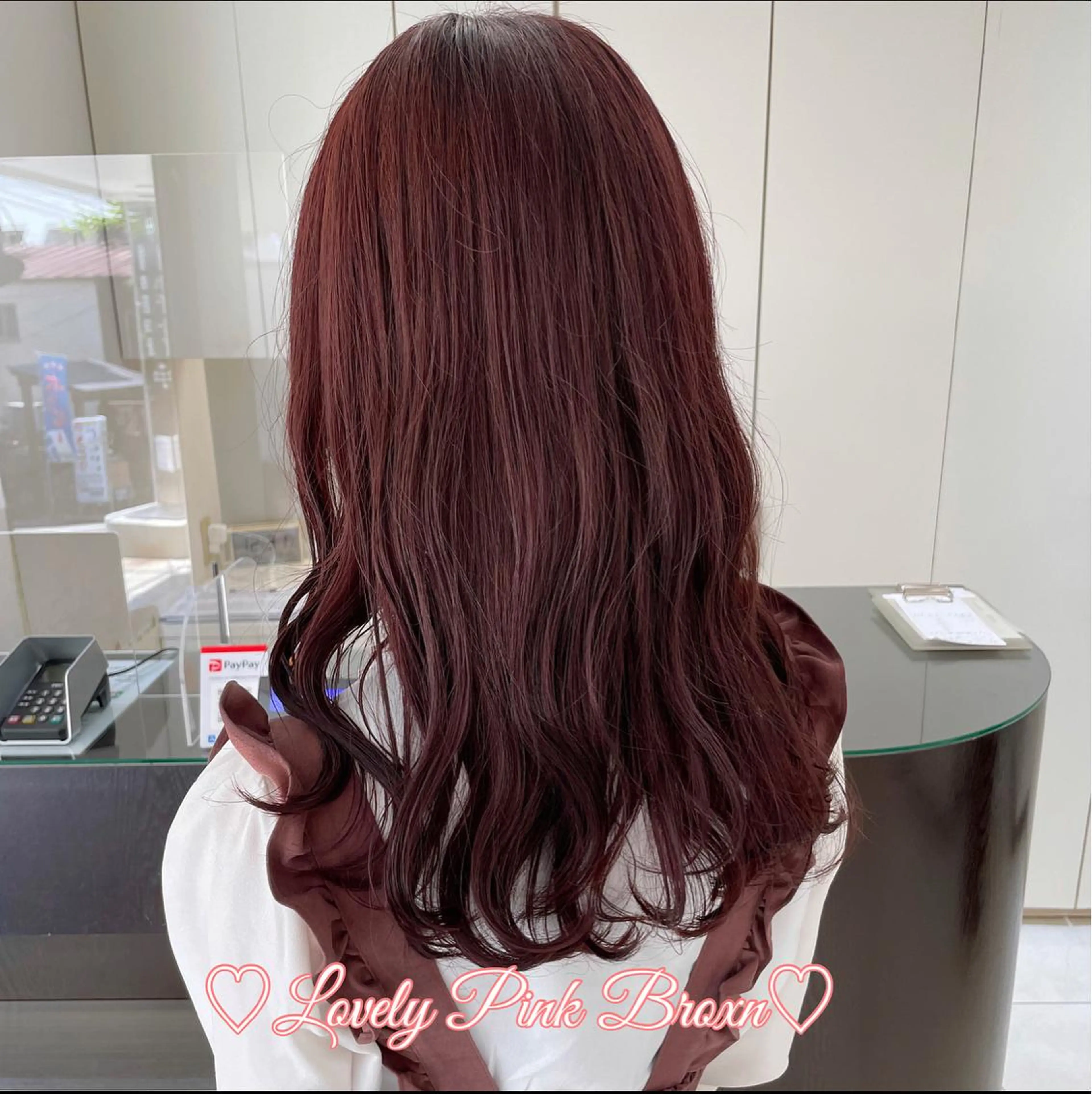 ロング カット ヘアカラー トリートメント 🎀入谷、鶯谷🎀 ULTOWAババのヘアスタイル