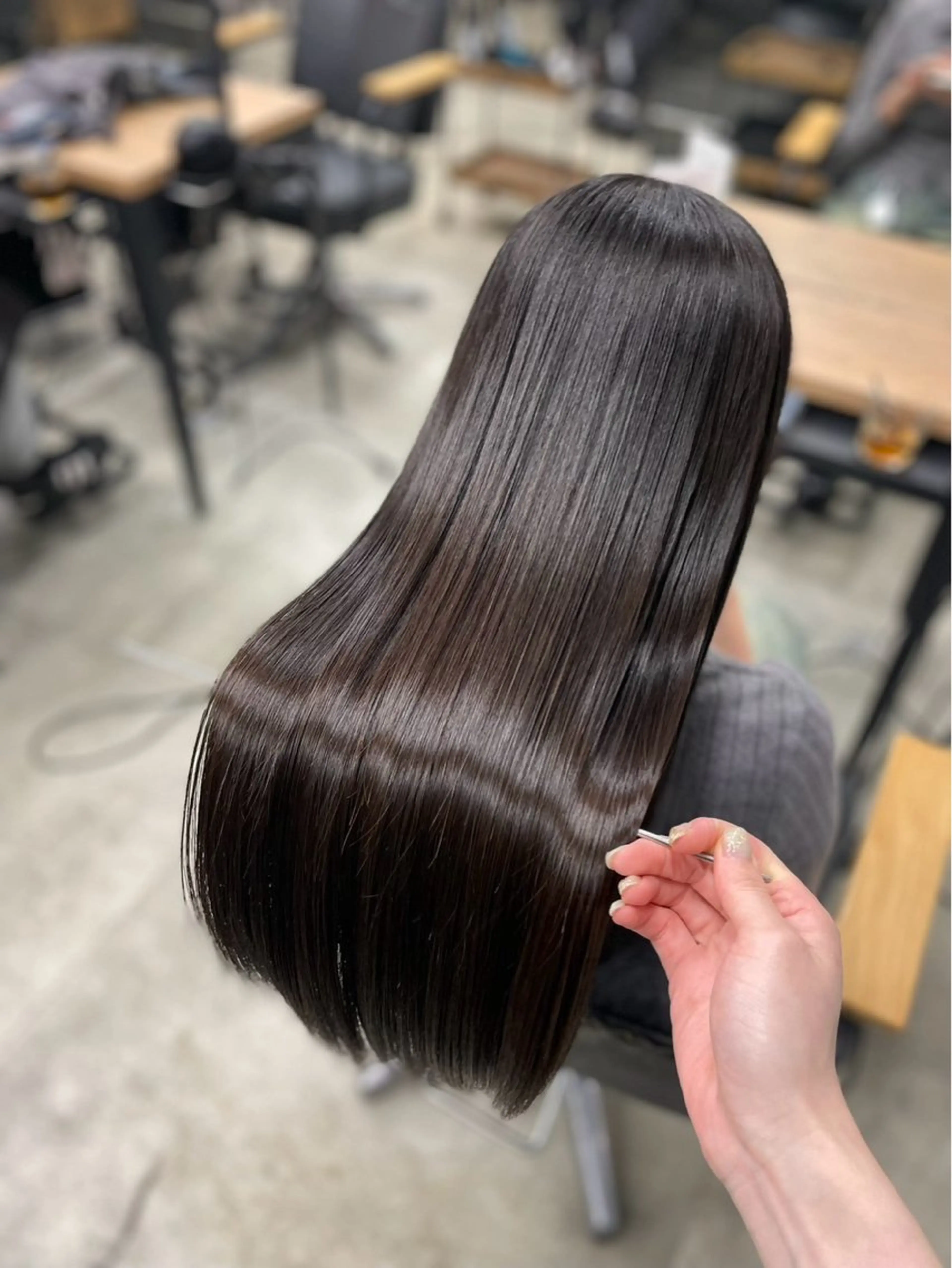 【うる艶美髪】縮毛矯正🫧✨の写真