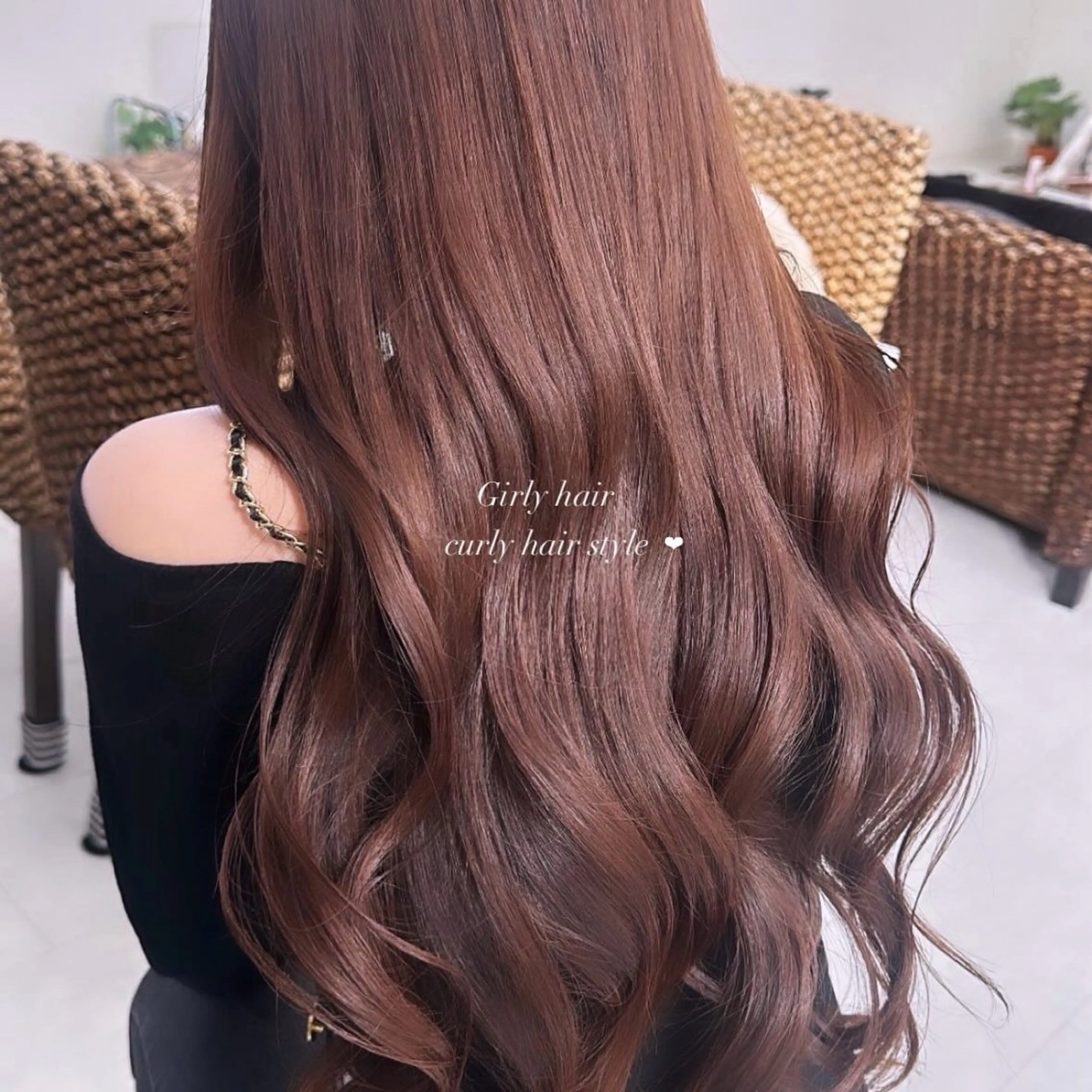 ロング 🏹‪‪girlyト レンド‪モテヘア🏹のヘアスタイル