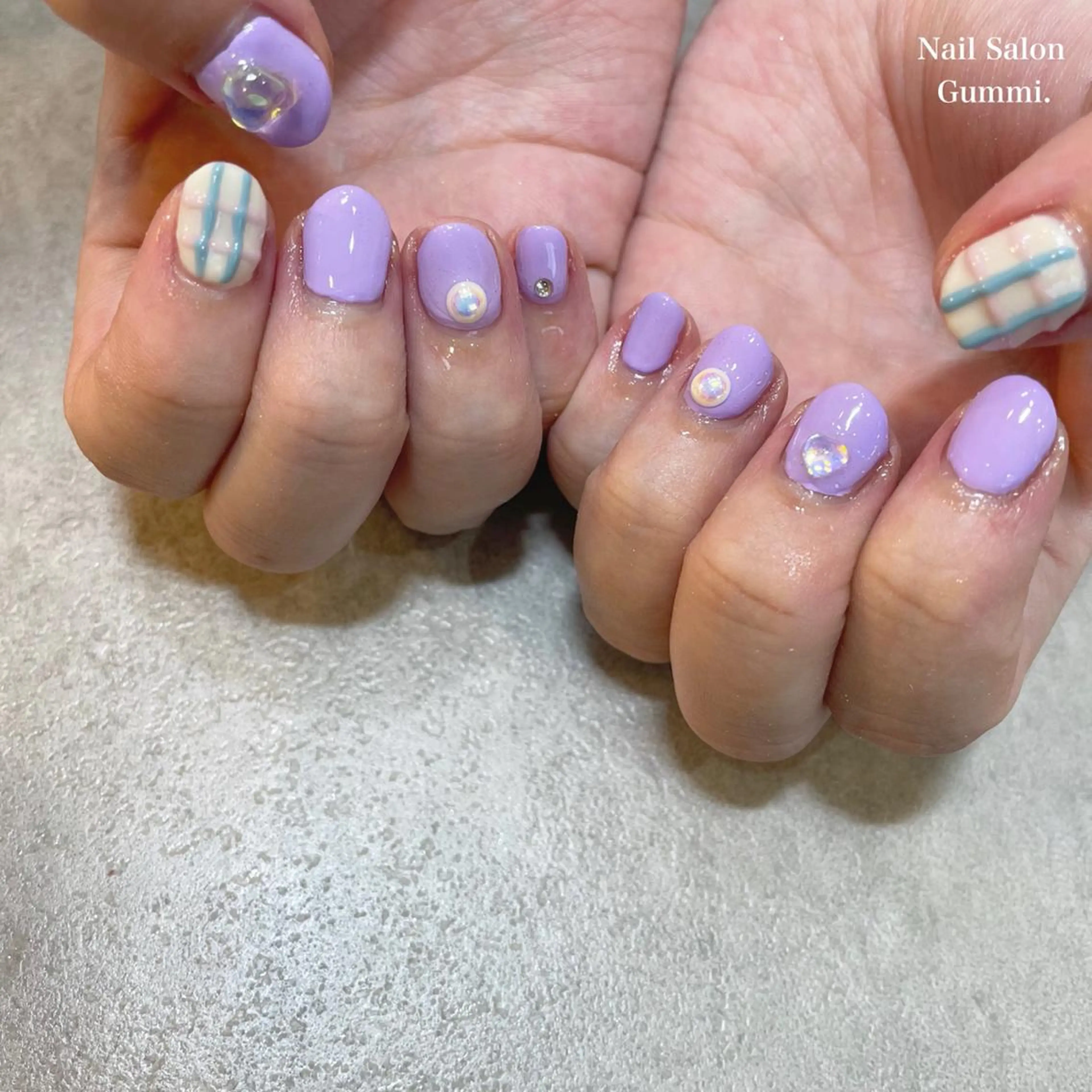 ネイル 韓国ネイル Nail Salon Gummi.のネイルデザイン