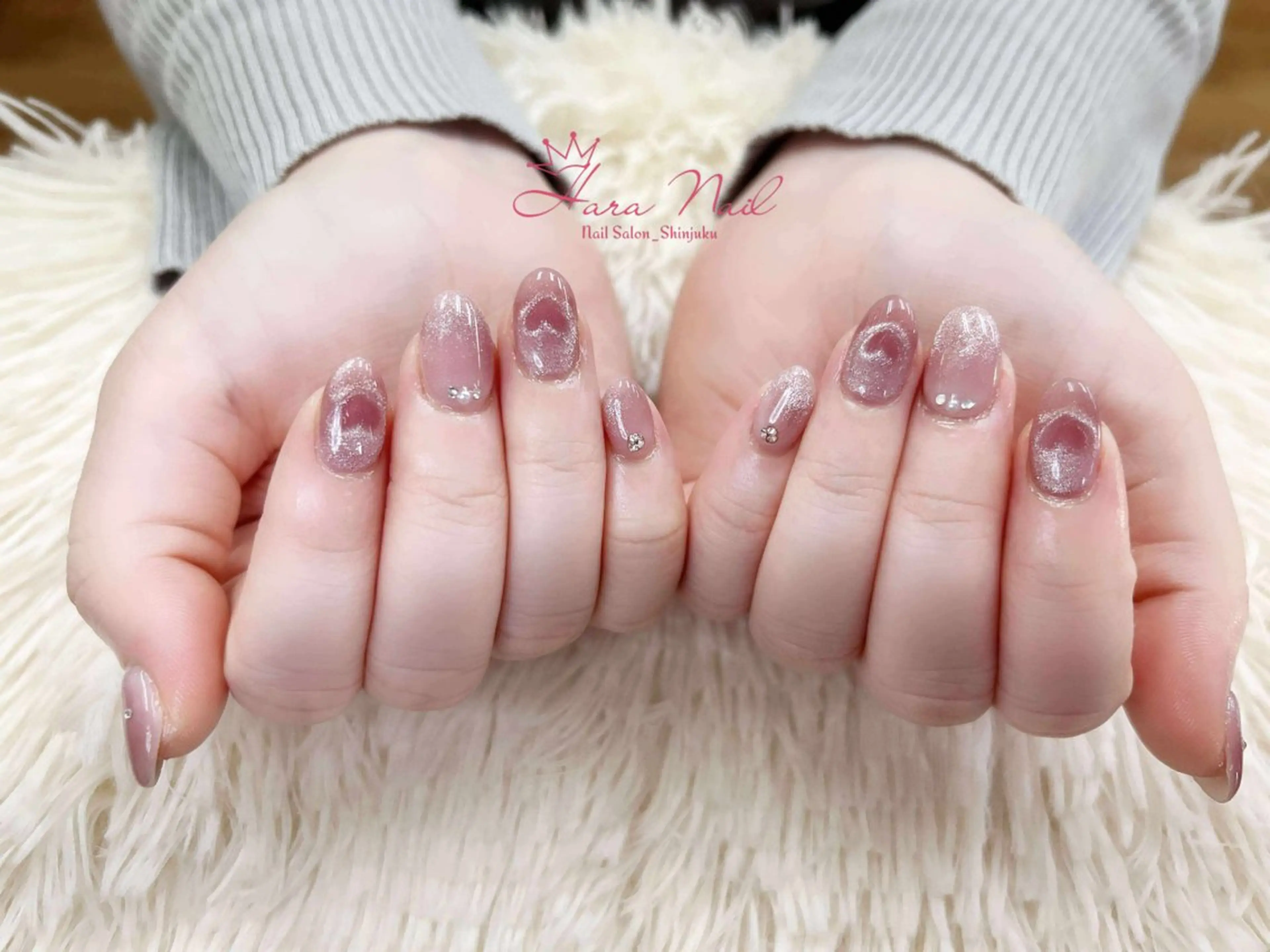 ネイル ジェルネイル 持ち込み パラジェル ハンドネイル ハンドケア Hara Nail 【パラジェル使用】のネイルデザイン