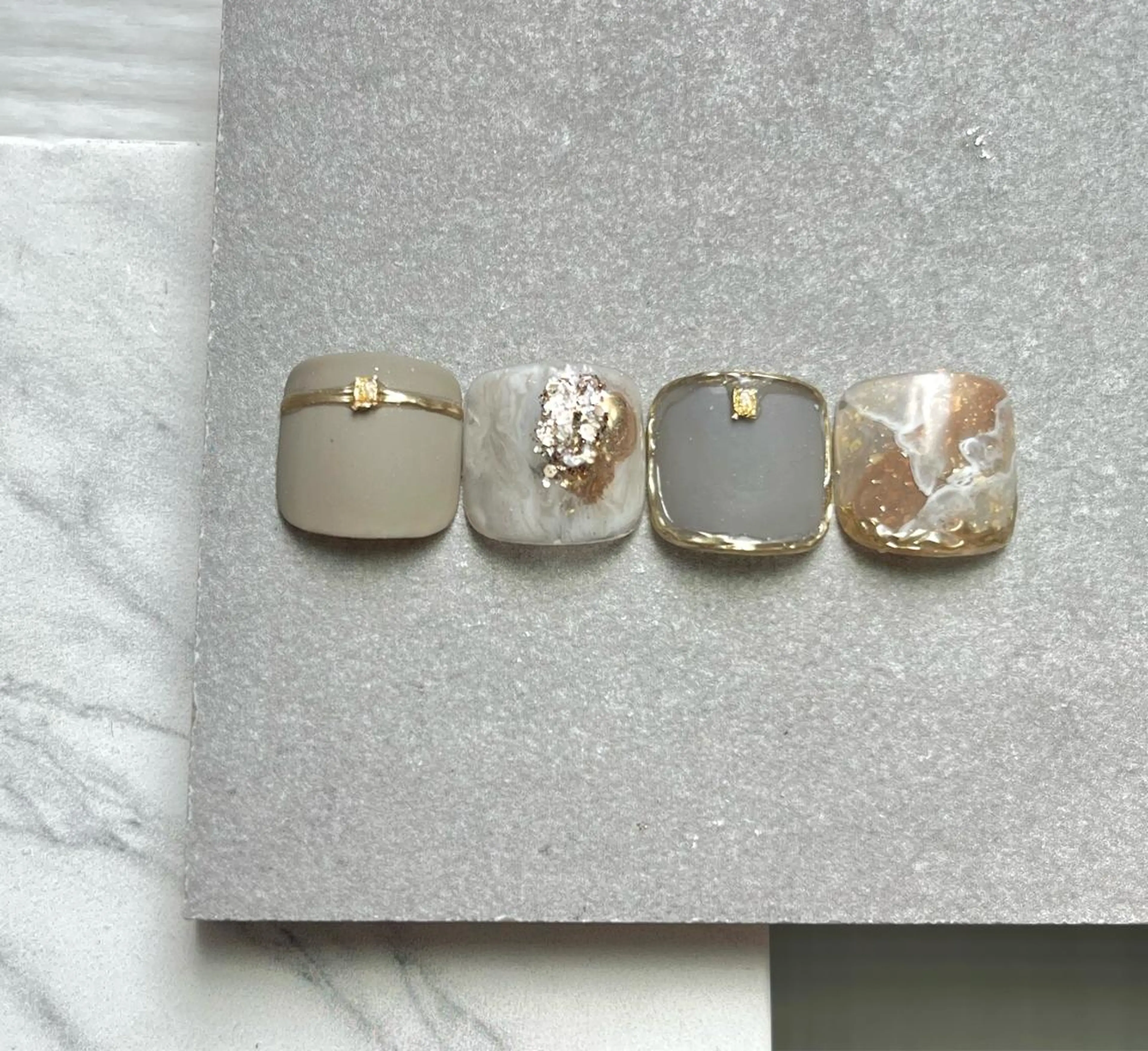 ネイル フットネイル Ray. Maayaのネイルデザイン