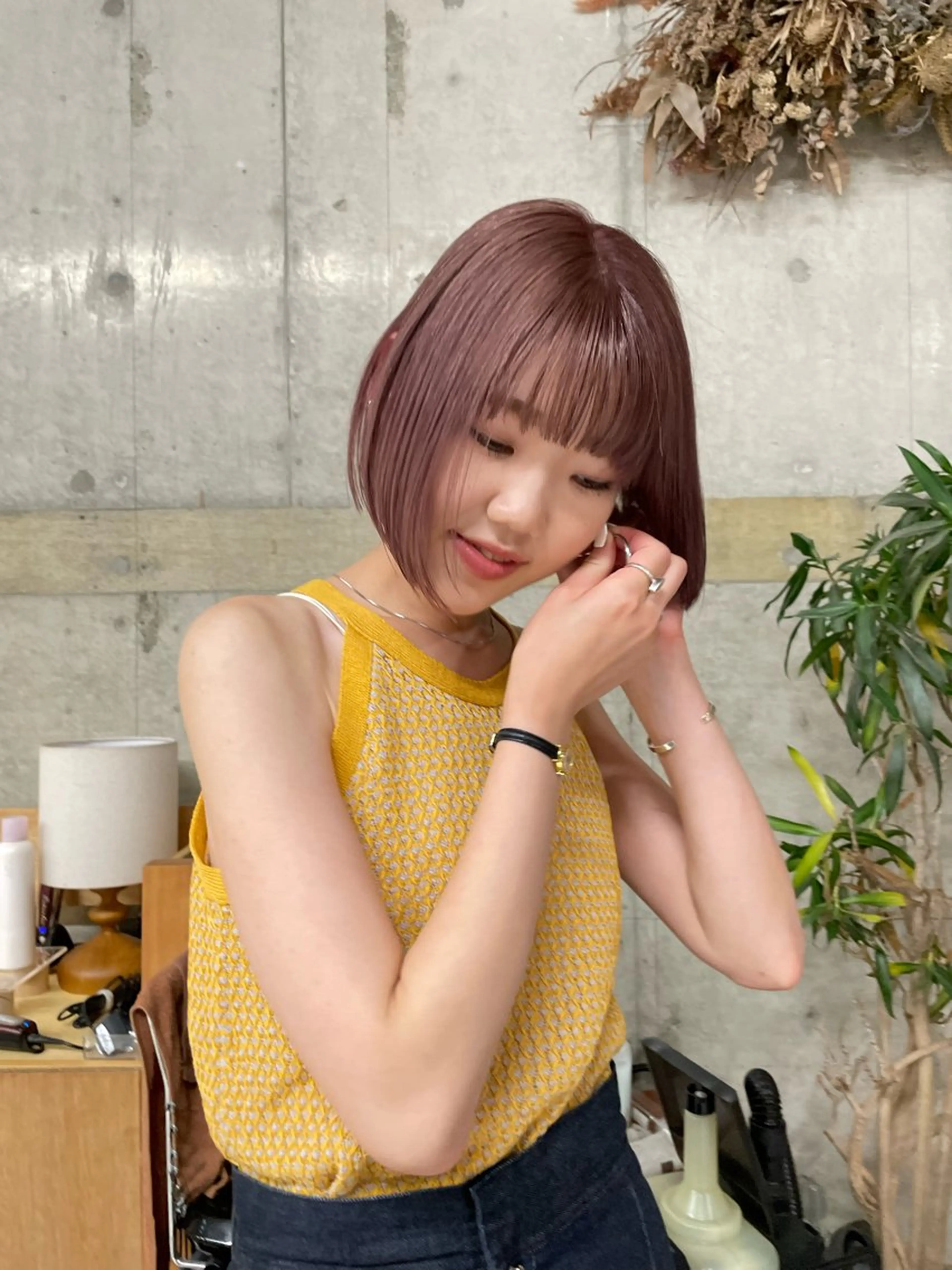 カラー wewe: momoeのヘアスタイル