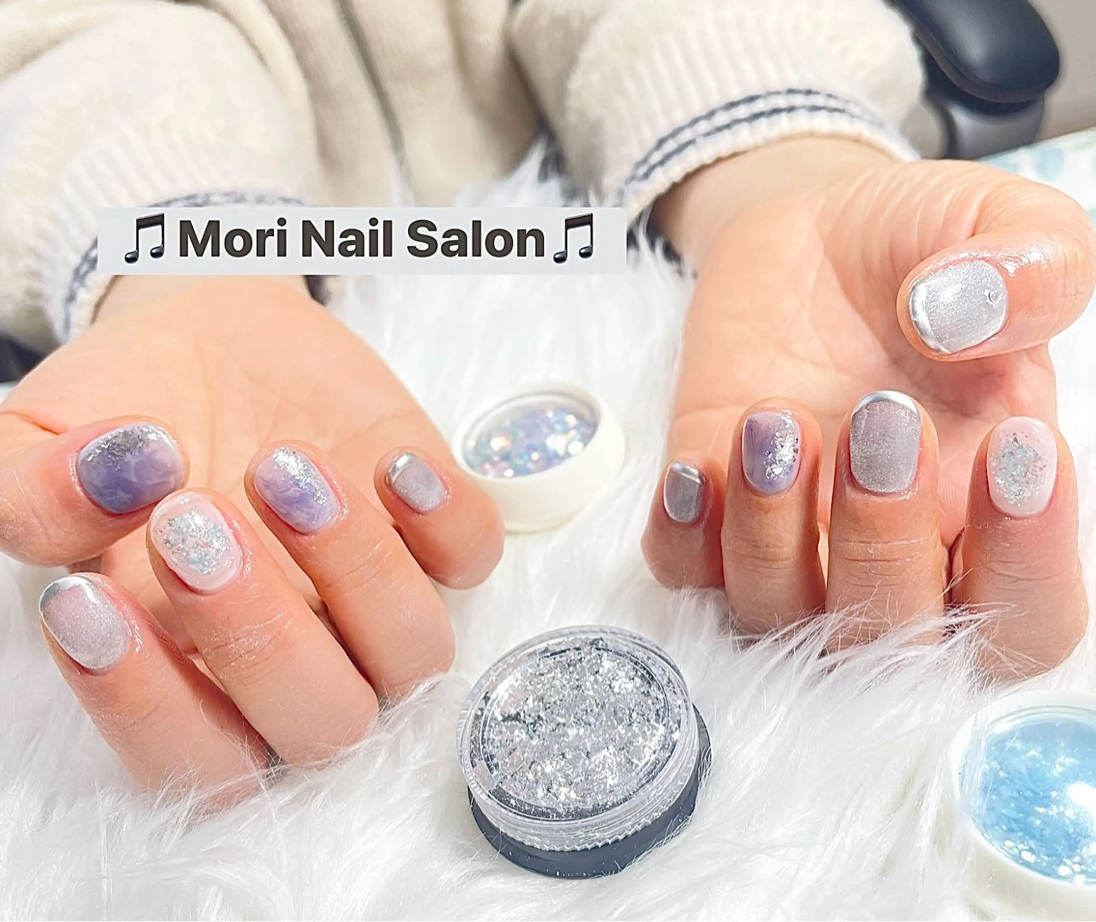 ネイル ニュアンスネイル ハンドネイル MORI ネイル SALONのネイルデザイン