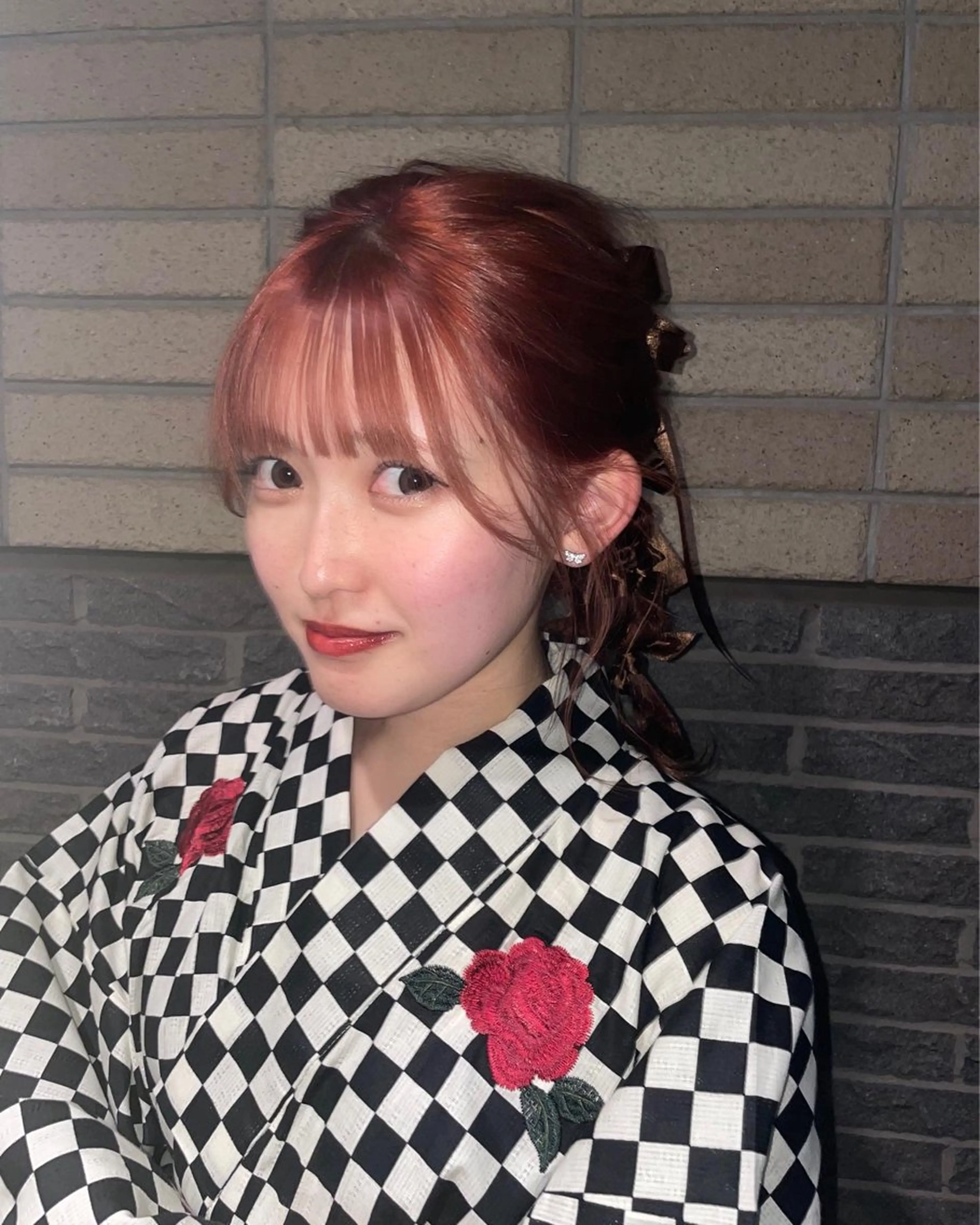 ロング ヘアアレンジ KURIA‪‪*⋆ஐ ブリーチ/韓国ヘアのヘアスタイル