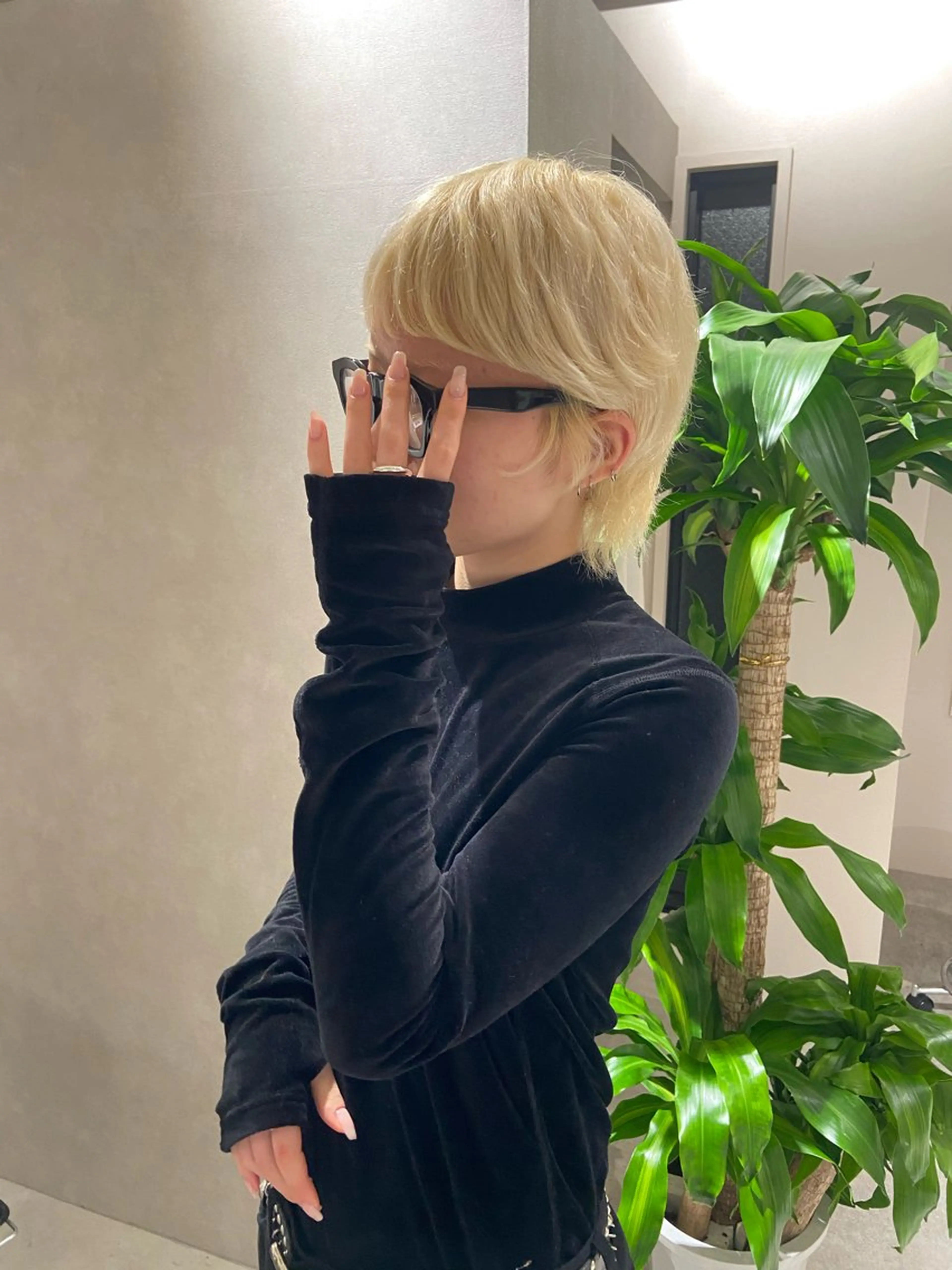 カラー レイヤー/ハイトーン ヒガシサヨのヘアスタイル