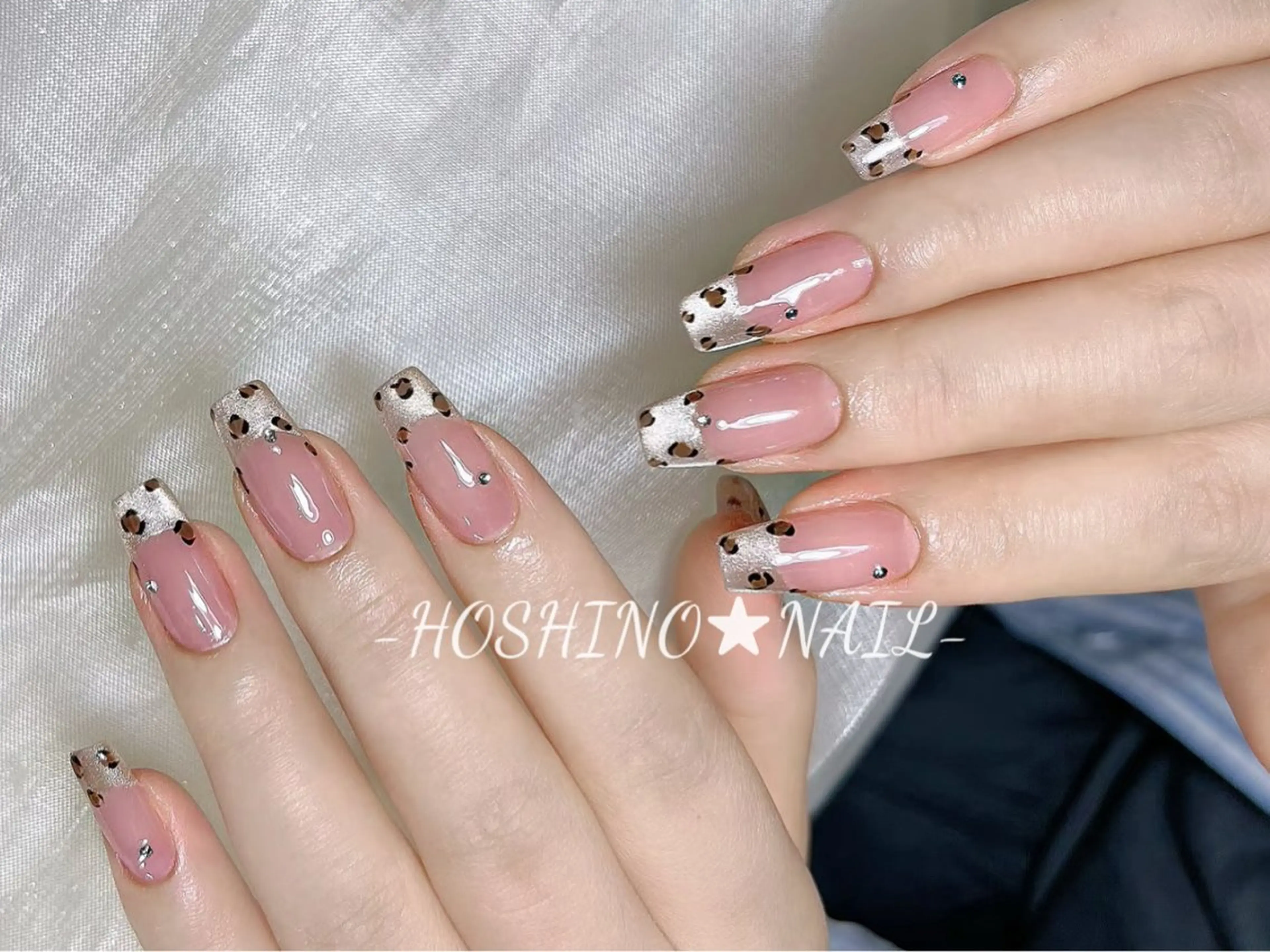 ネイル オーロラネイル チークネイル ドット フットネイル フレンチネイル ハンドネイル ★HOSHINO NAIL★新宿店のネイルデザイン