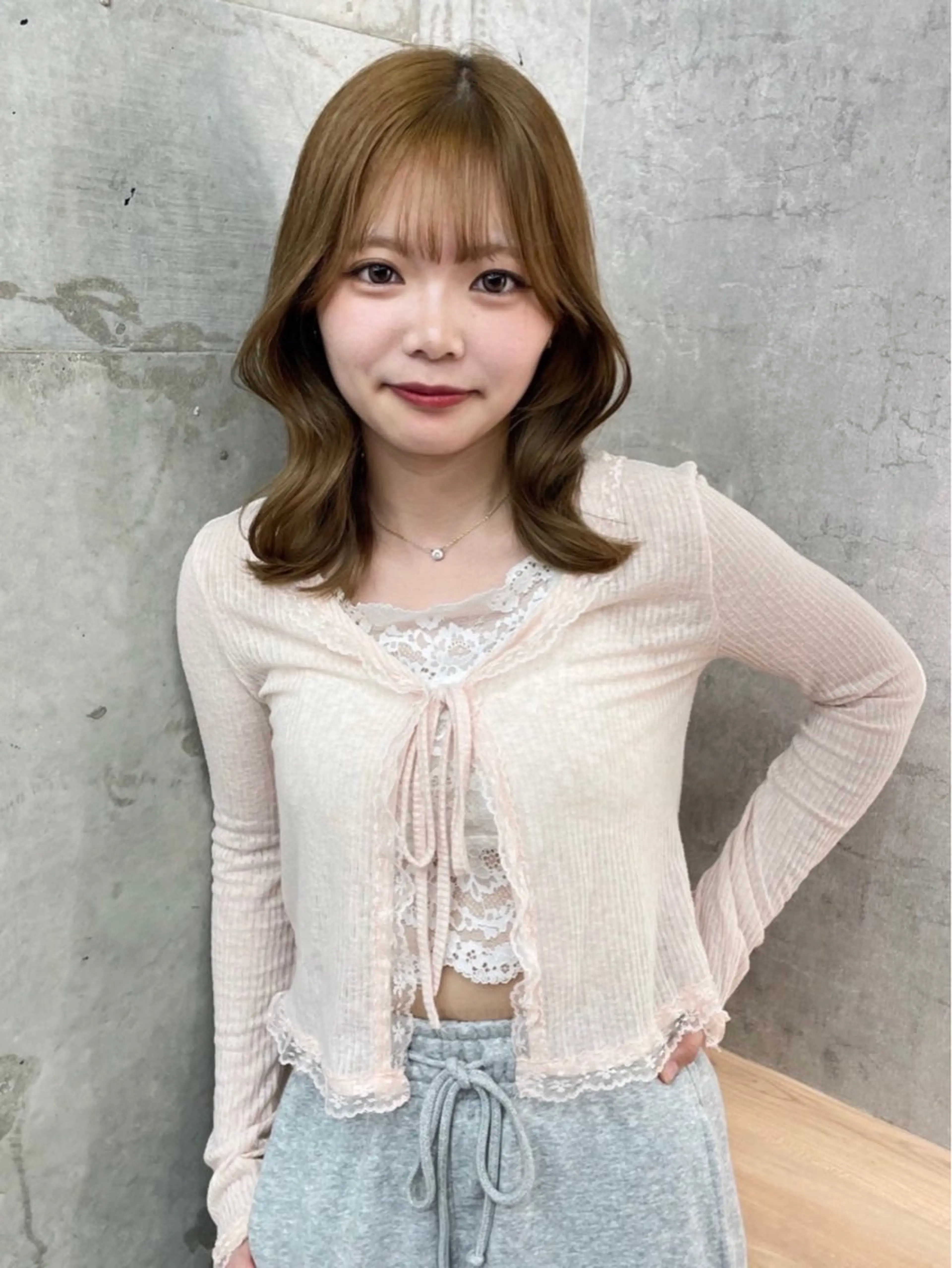 ミディアム くびれヘア 外ハネヘア suzuna/ボブ/ カットモデルのその他イメージ