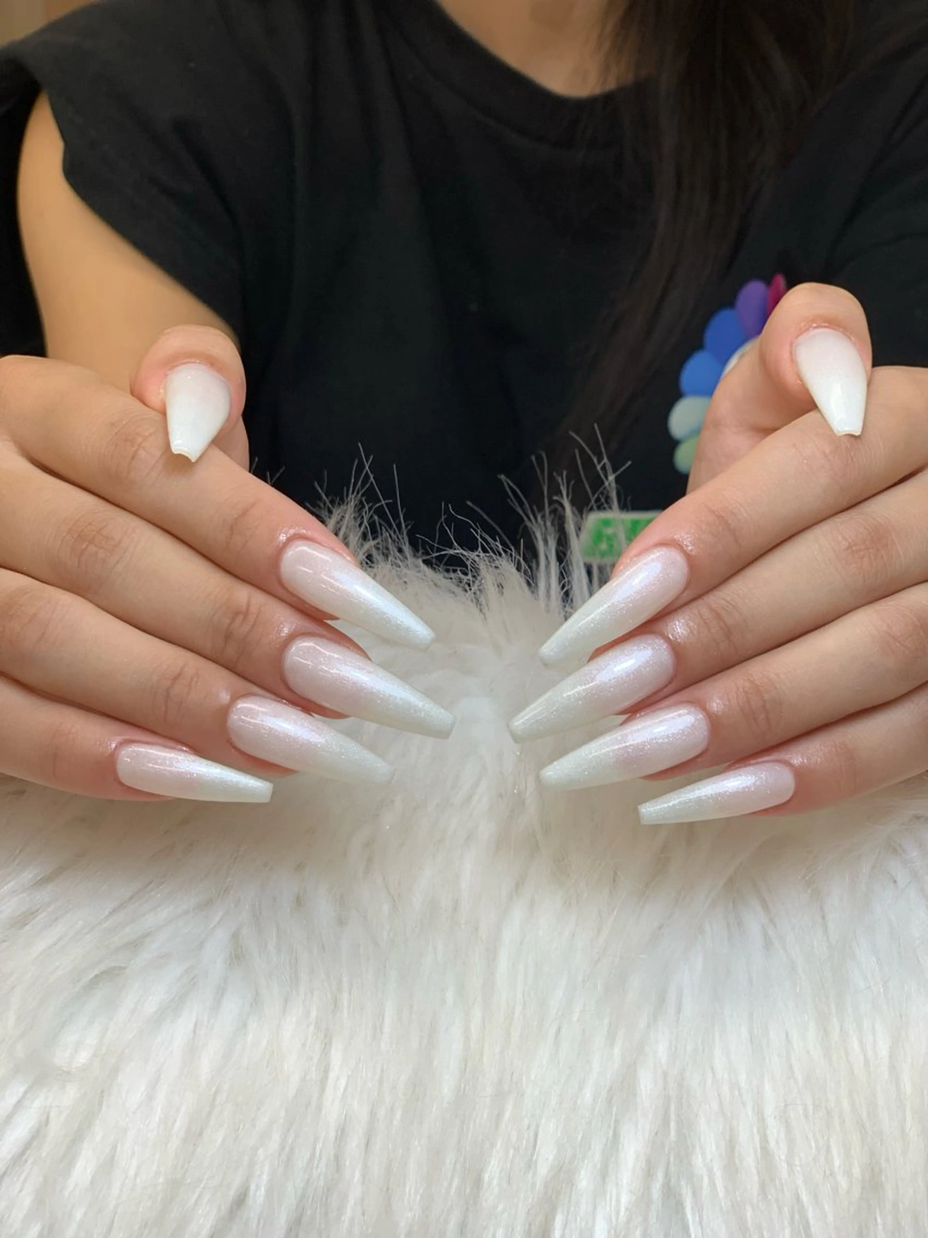 ネイル アートネイル 長さ出し ジェルネイル ニュアンスネイル ハンドネイル Cloudy Chan Nailのネイルデザイン