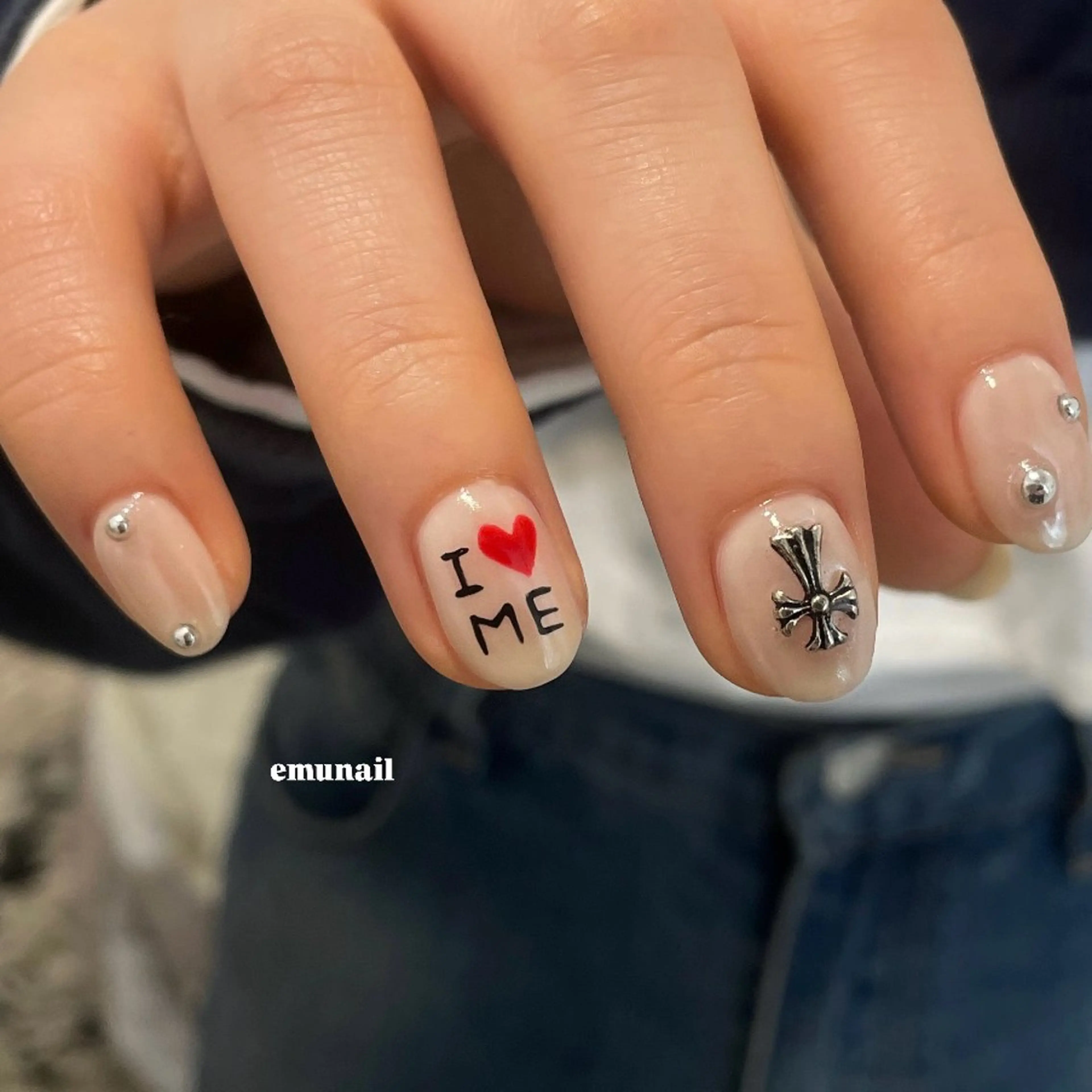 ネイル ハンドネイル emu nail Rukaのネイルデザイン