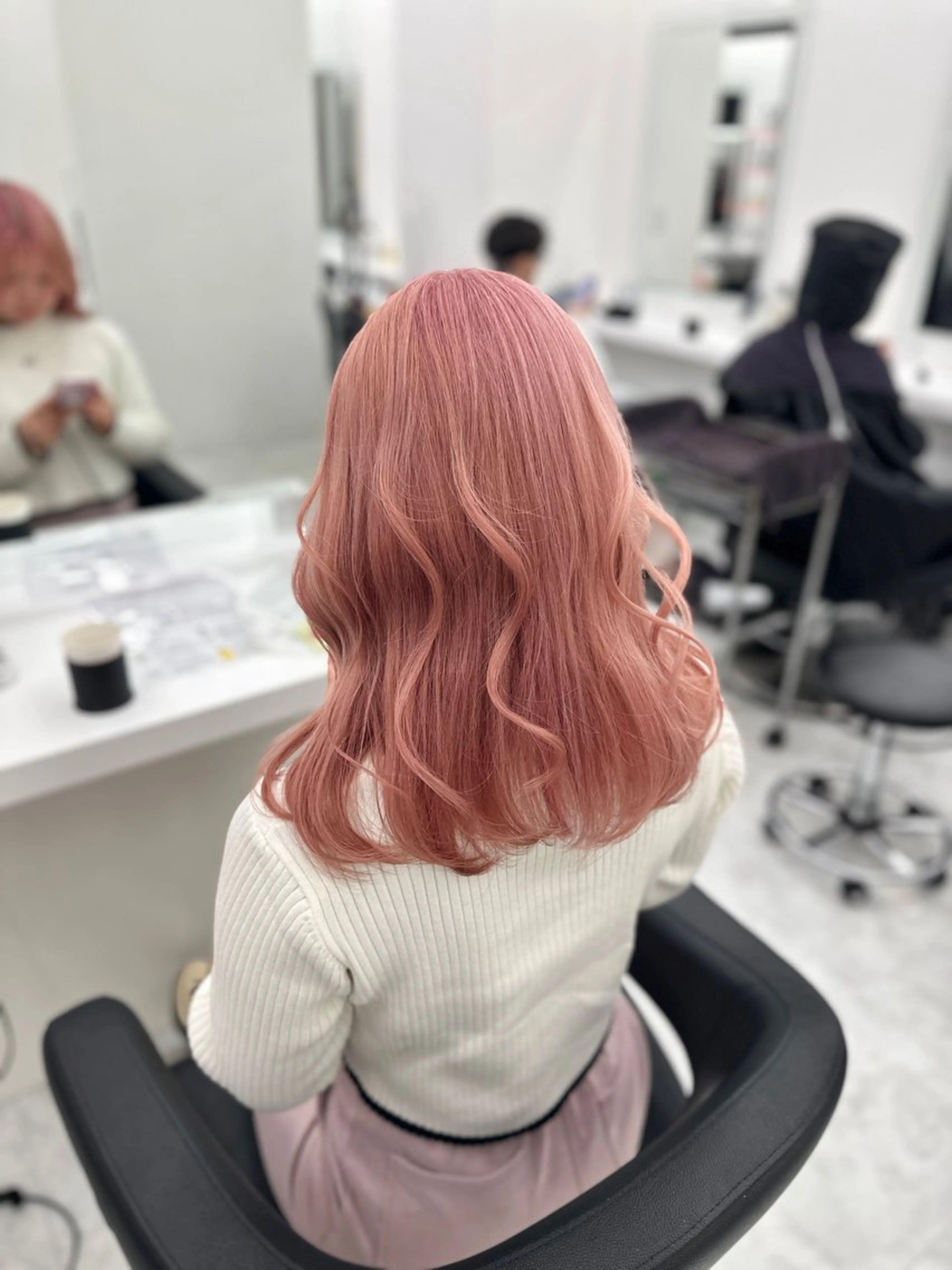 ロング カラー パーマ ヘアアレンジ メンズ ♥️韓国ヘア レイヤー♥️ゆりのヘアスタイル
