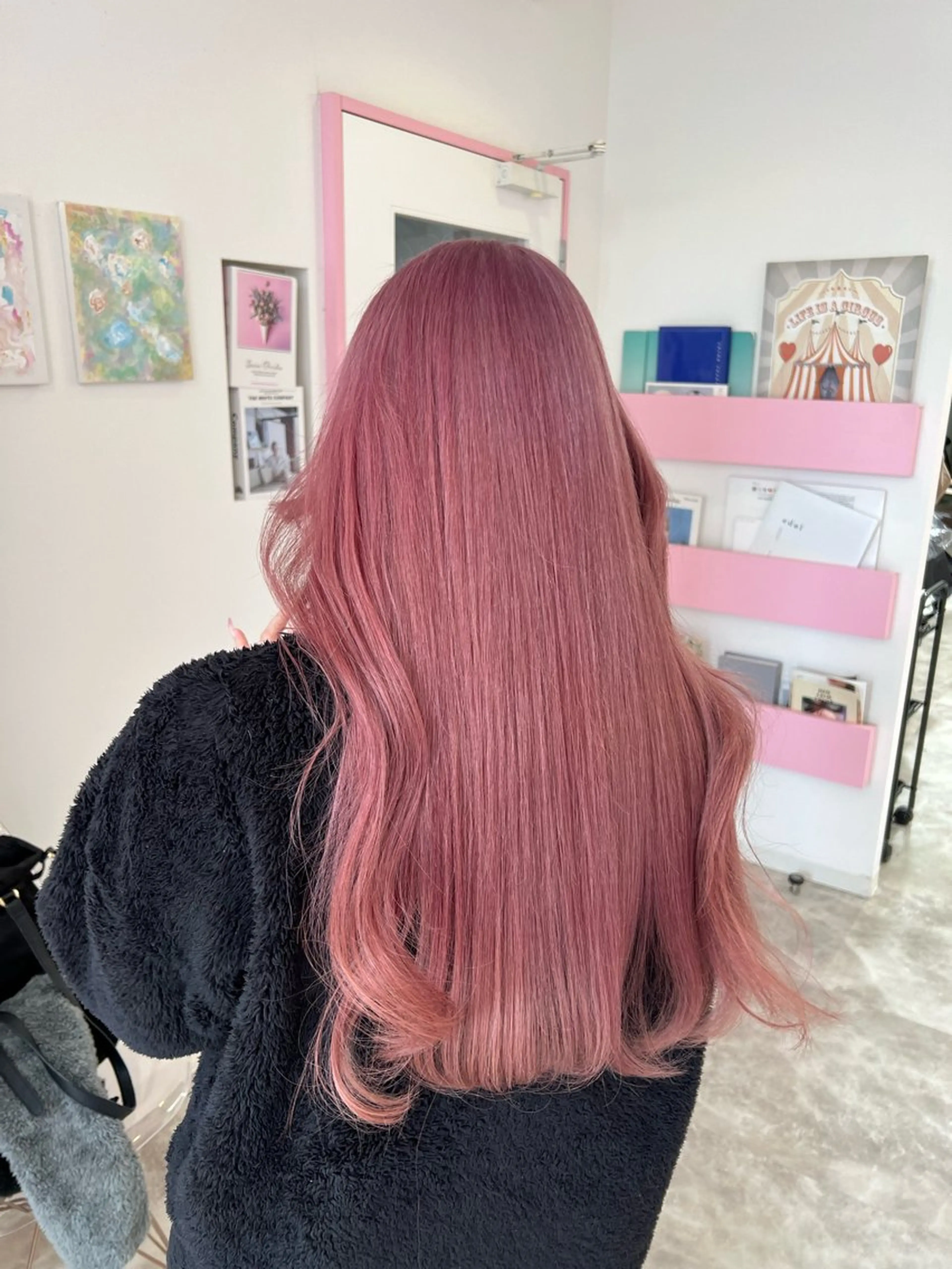 ロング ナナ♡レイヤーカット ♡似合わせカラーのヘアスタイル