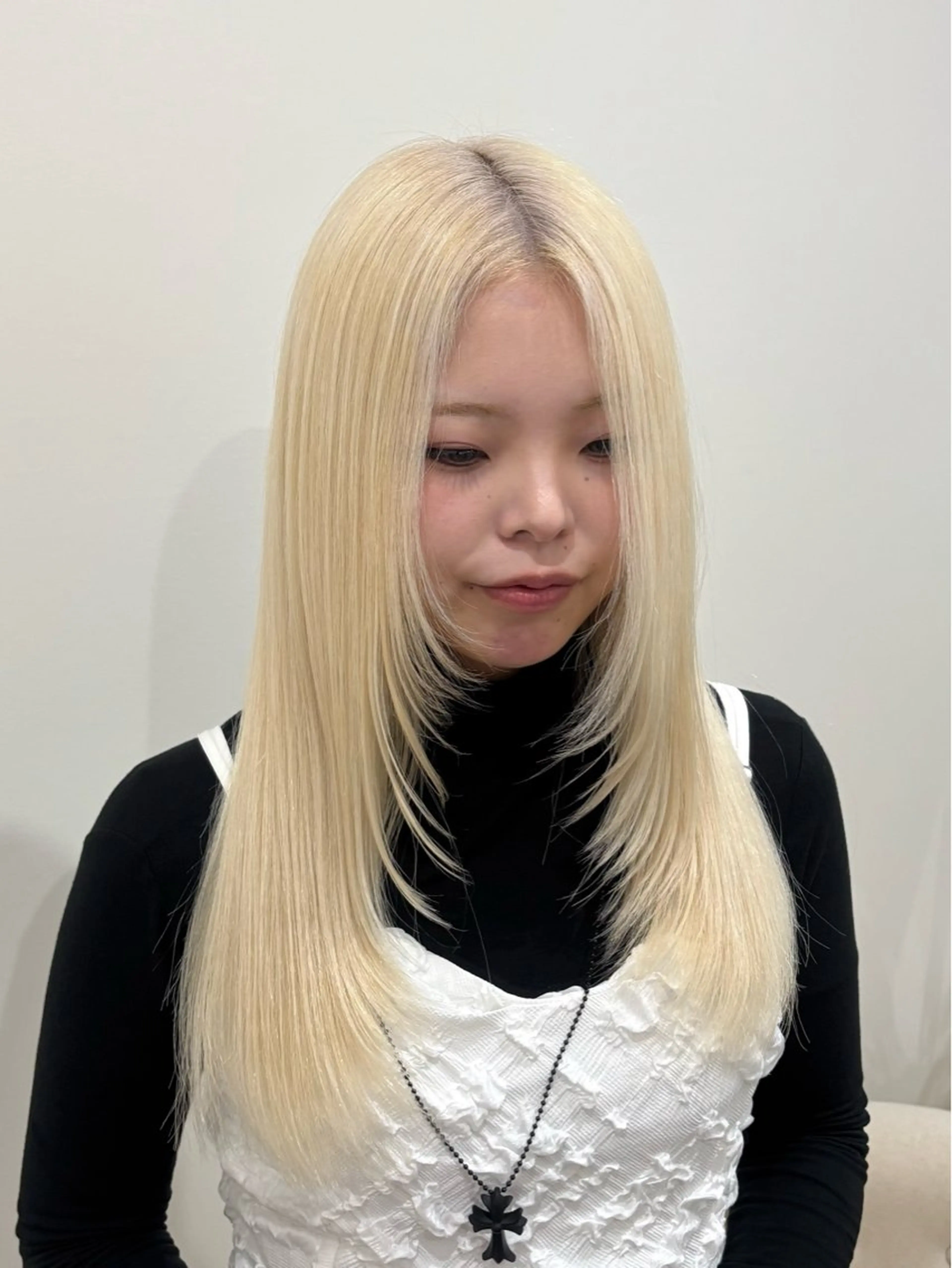 ロング レイヤーカット カット 美容室ORIKA /AI 海外レイヤーのヘアスタイル