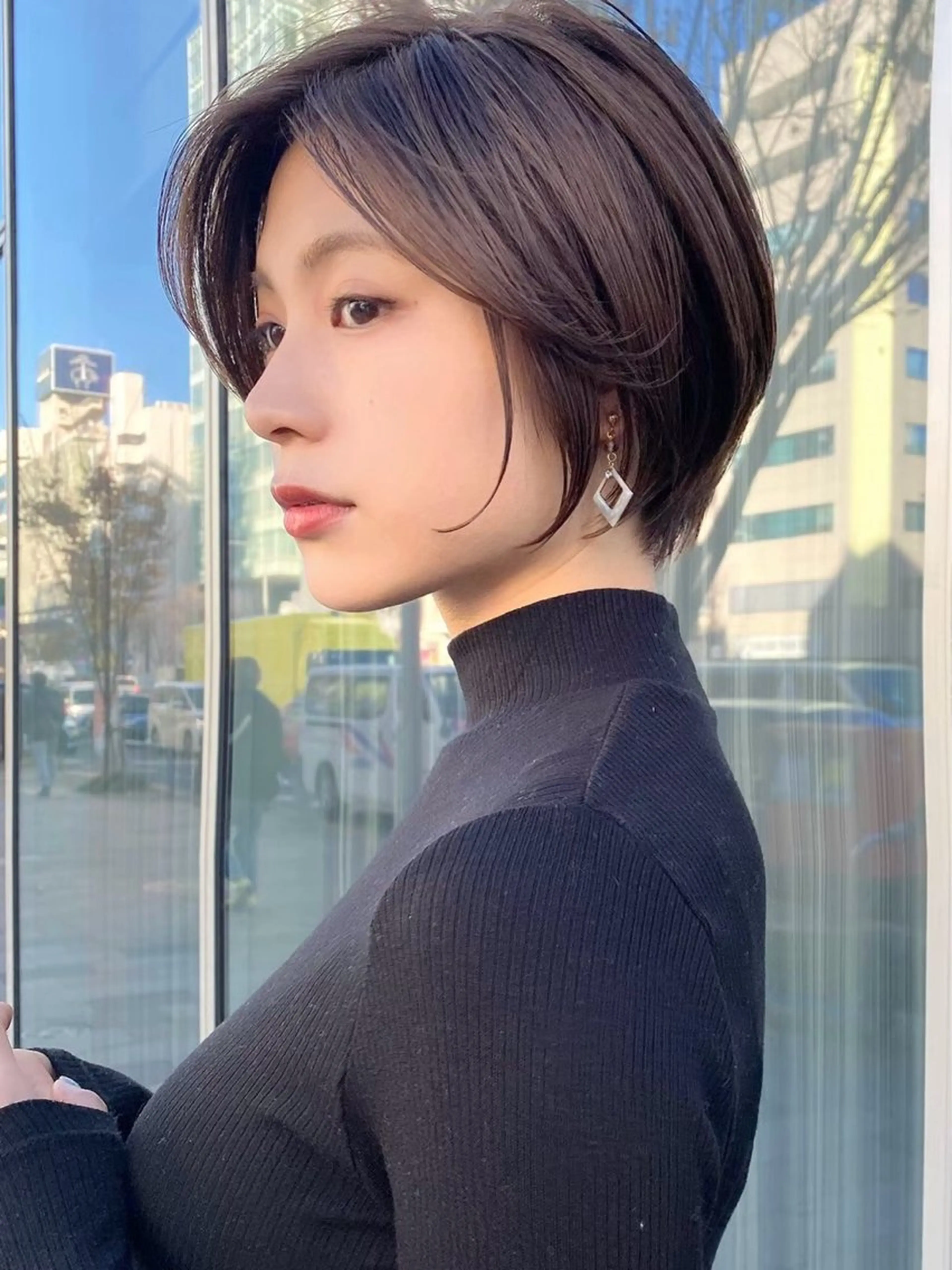 【迷ったらこれ✨】カット+赤味除去カラー⭐️+髪質改善トリートメント¥19,960→¥8980の写真