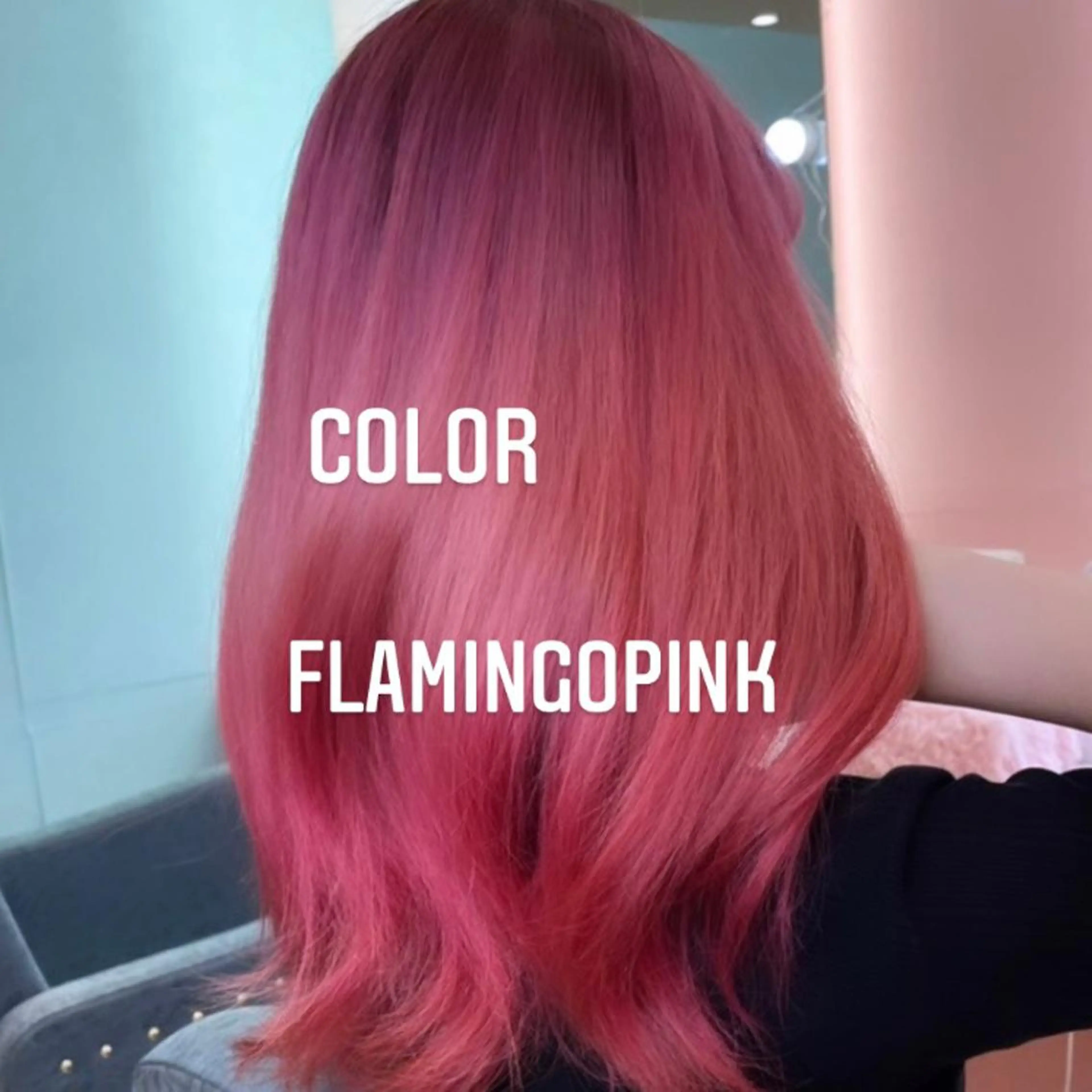 セミロング カラー ヘアカラー トリートメント エクステ🩵ブリーチ 韓国ヘア🩵KAEのヘアスタイル