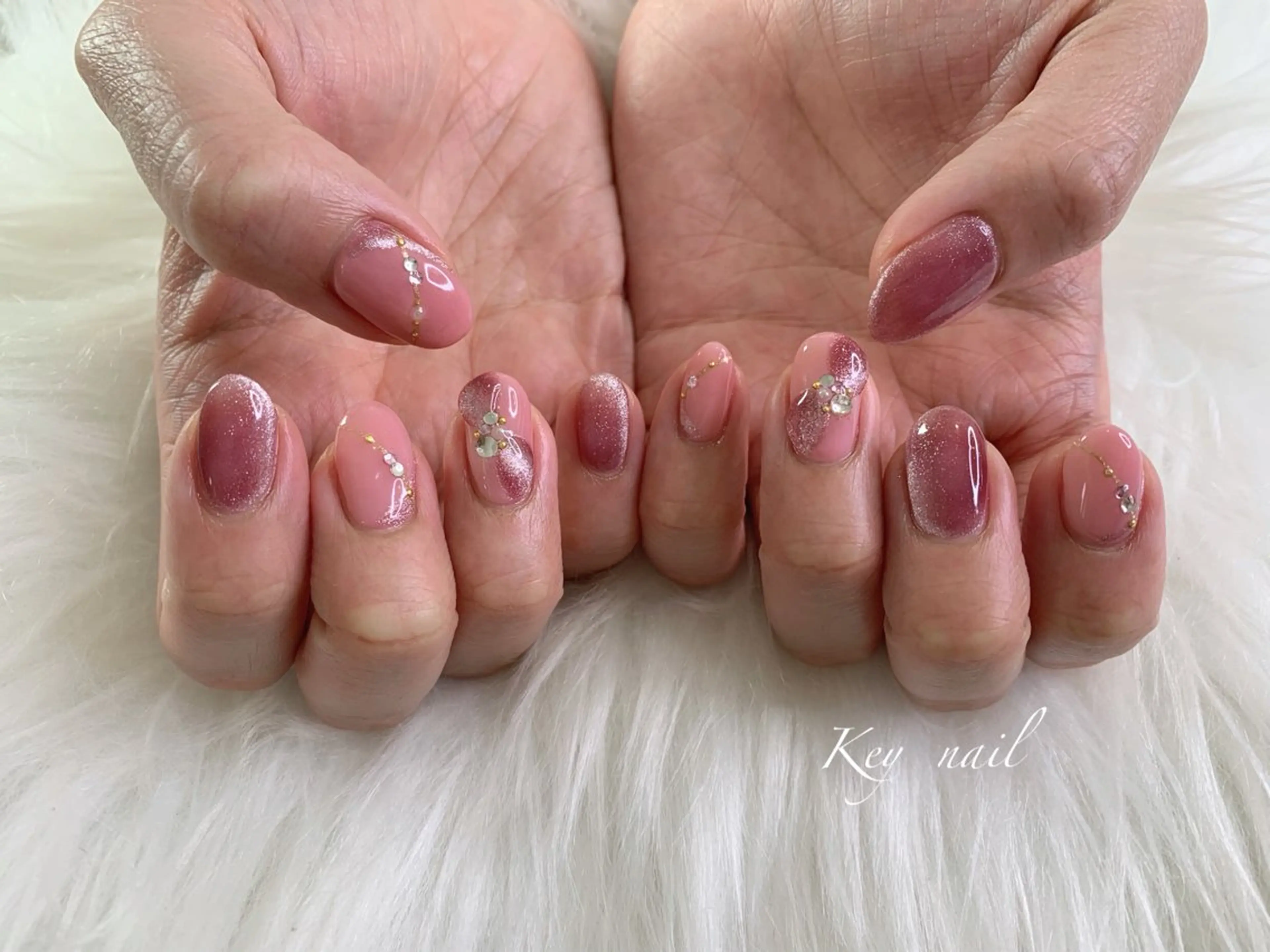 ネイル マグネットネイル Key nailのネイルデザイン