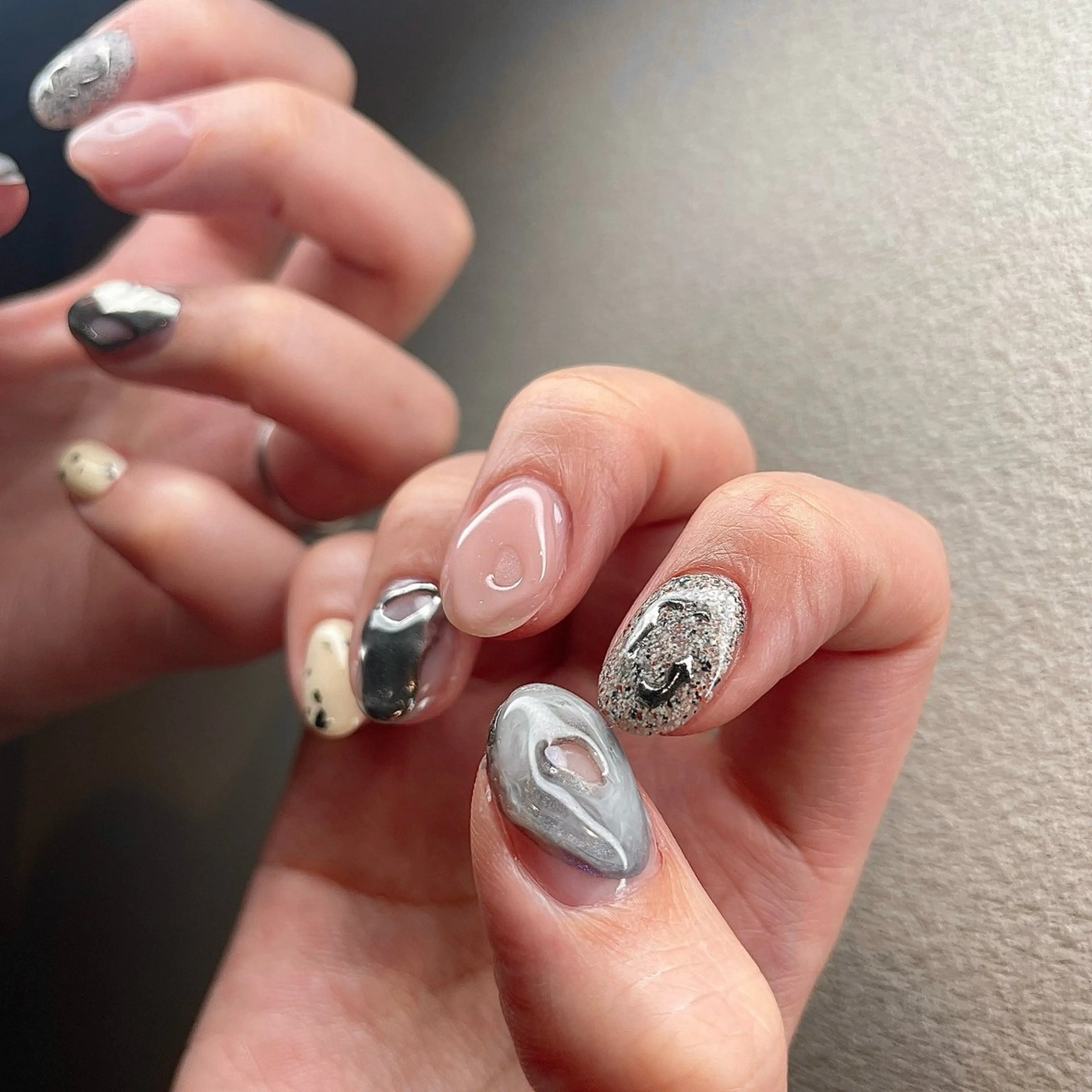 ネイル ハンドネイル lilbondir. chiharuのネイルデザイン