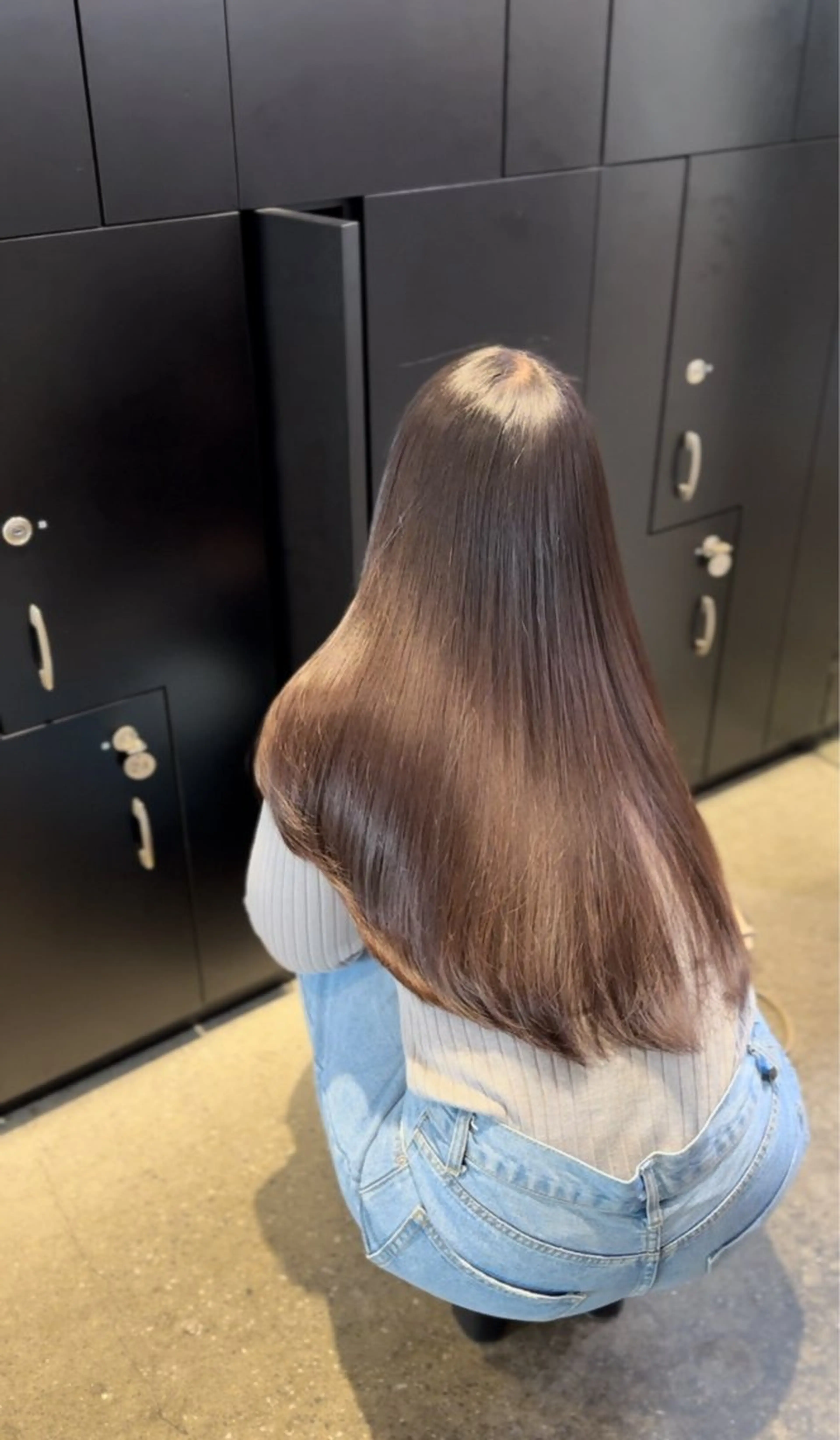 ロング カラー グレージュ ラベンダーカラー ラベンダーグレージュ ラベンダーグレー カット ヘアカラー トリートメント 🍀美髪クリエイター 味田　雅宏🍀のヘアスタイル