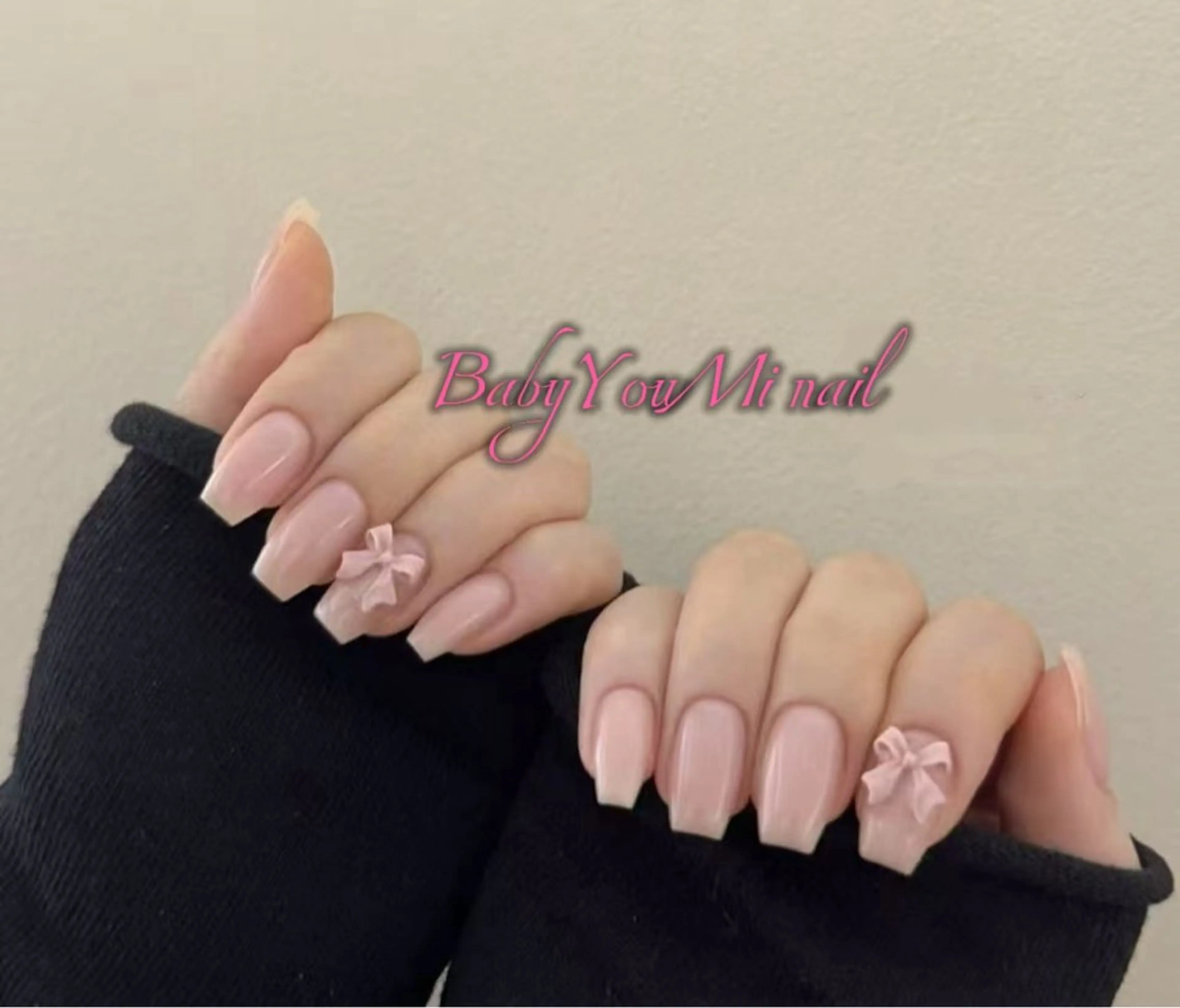 ネイル オーロラネイル フラワーネイル フットネイル フレンチネイル ジェルネイル ハンドネイル BabyYouMi nailのネイルデザイン