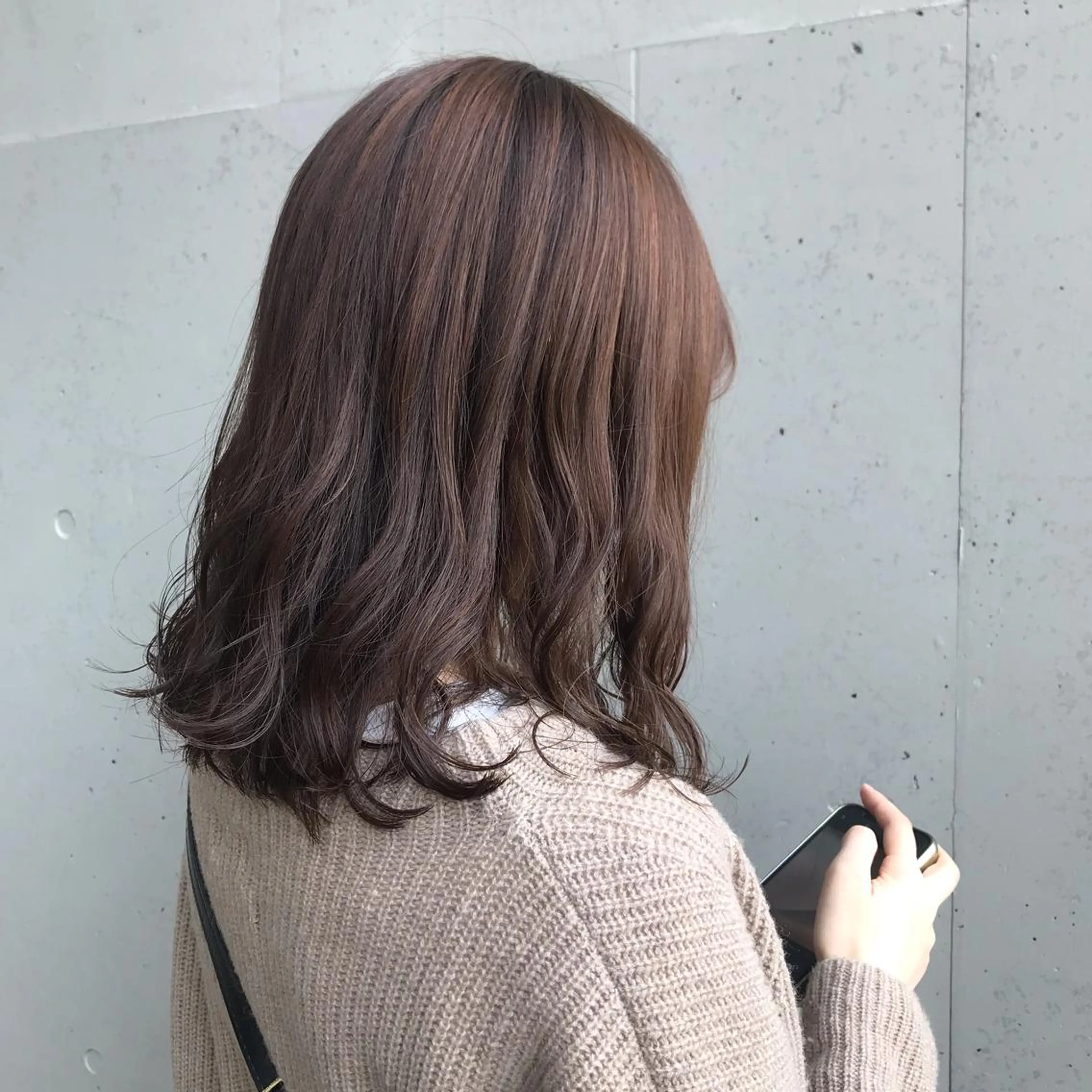 ミディアム 一ノ瀬 蘭のヘアスタイル
