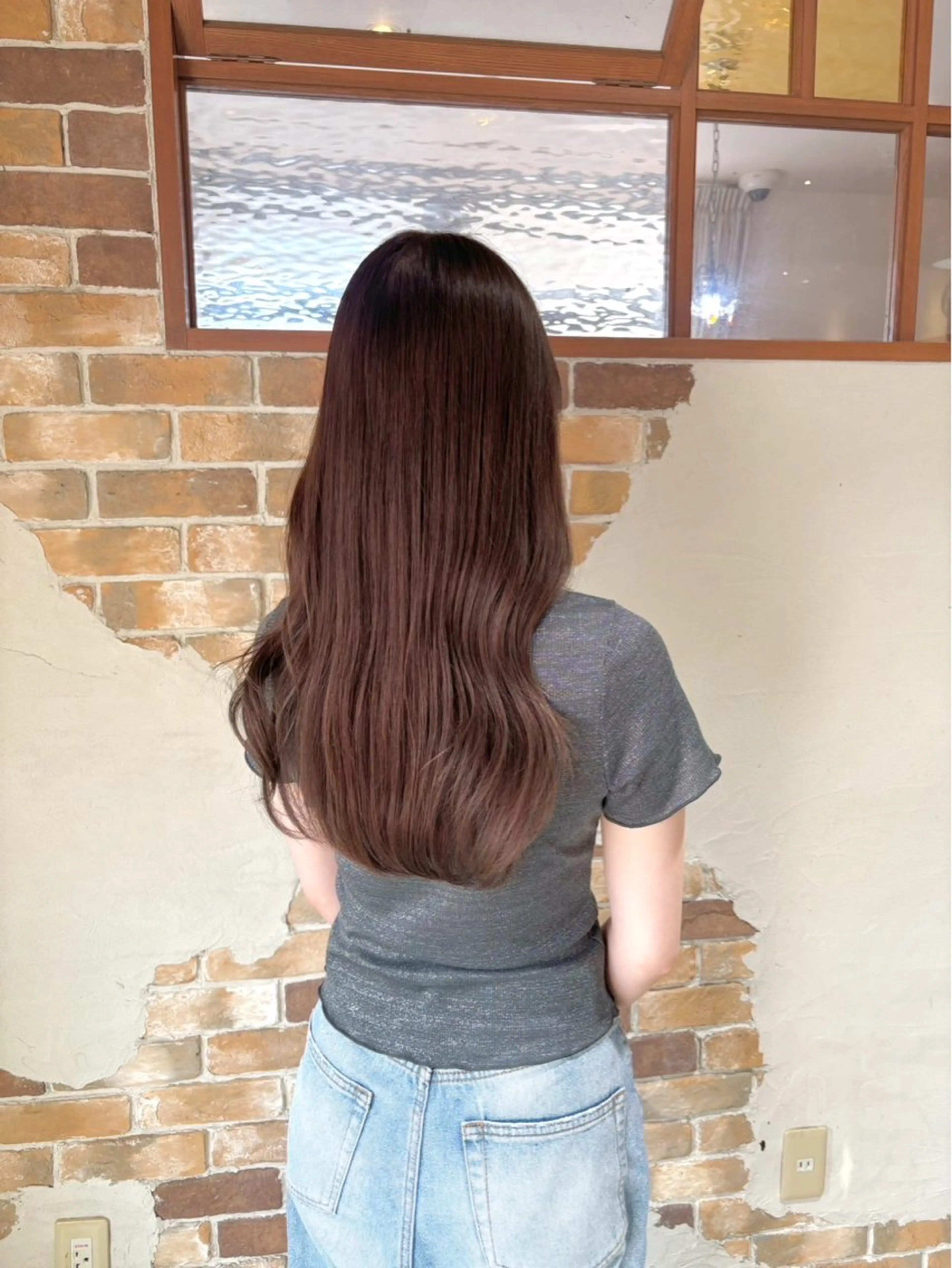 ロング adorable女池店所属・安中 莉椰のヘアスタイル