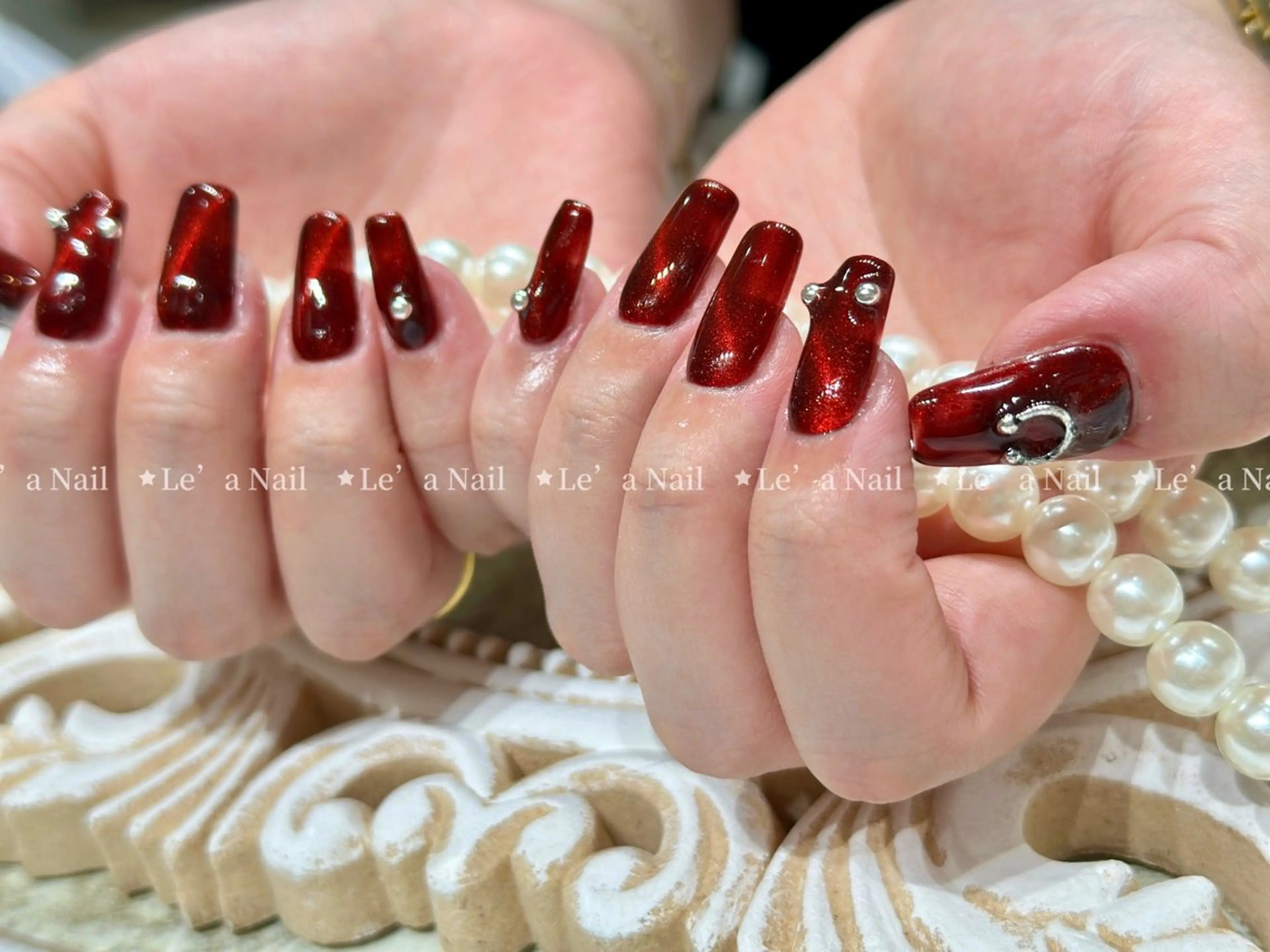 ネイル スカルプ専門 Lea  nailのネイルデザイン