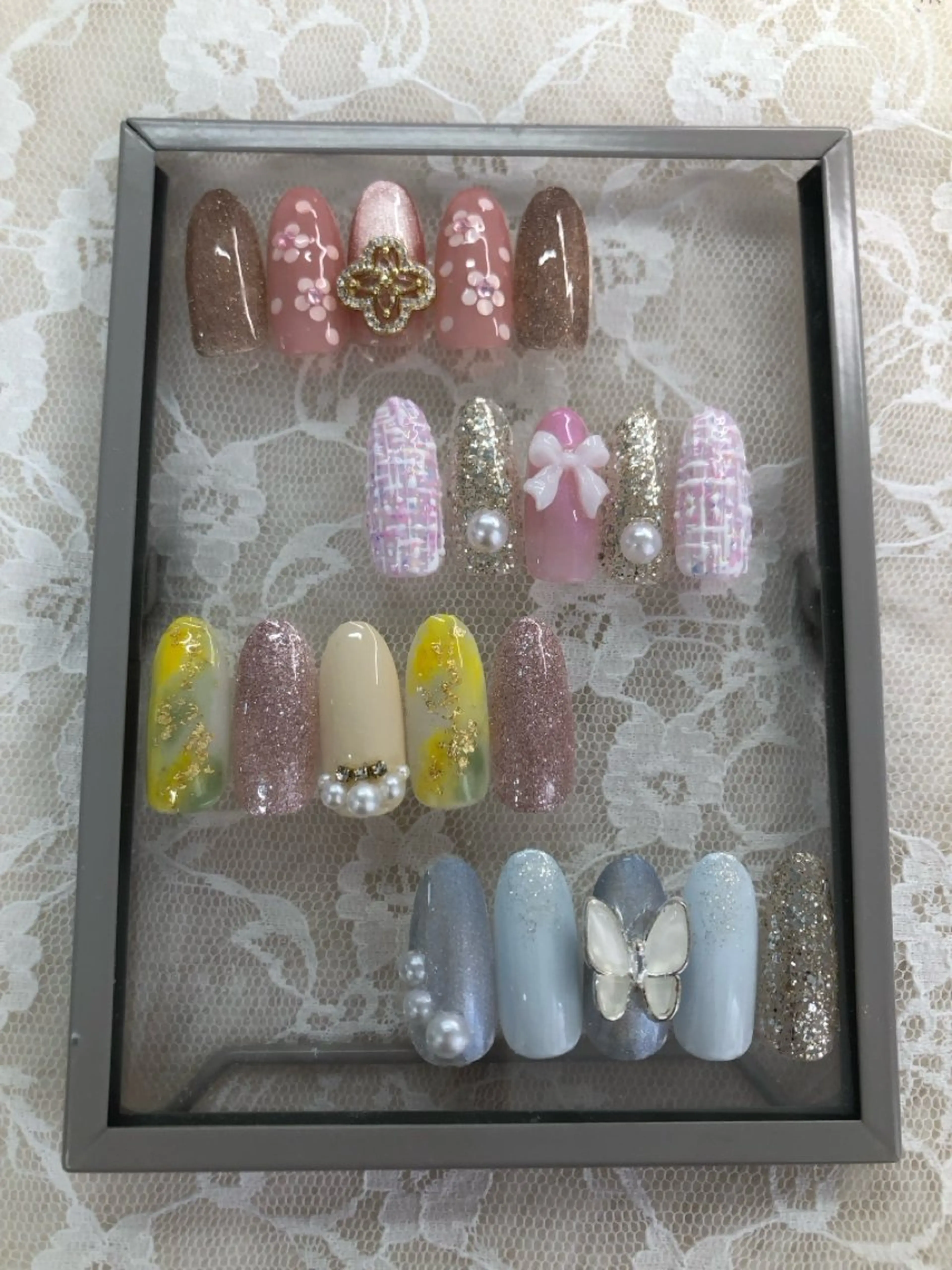 ネイル 春ネイル ハンドネイル ハンドケア 心斎橋Salon Epokkuのネイルデザイン