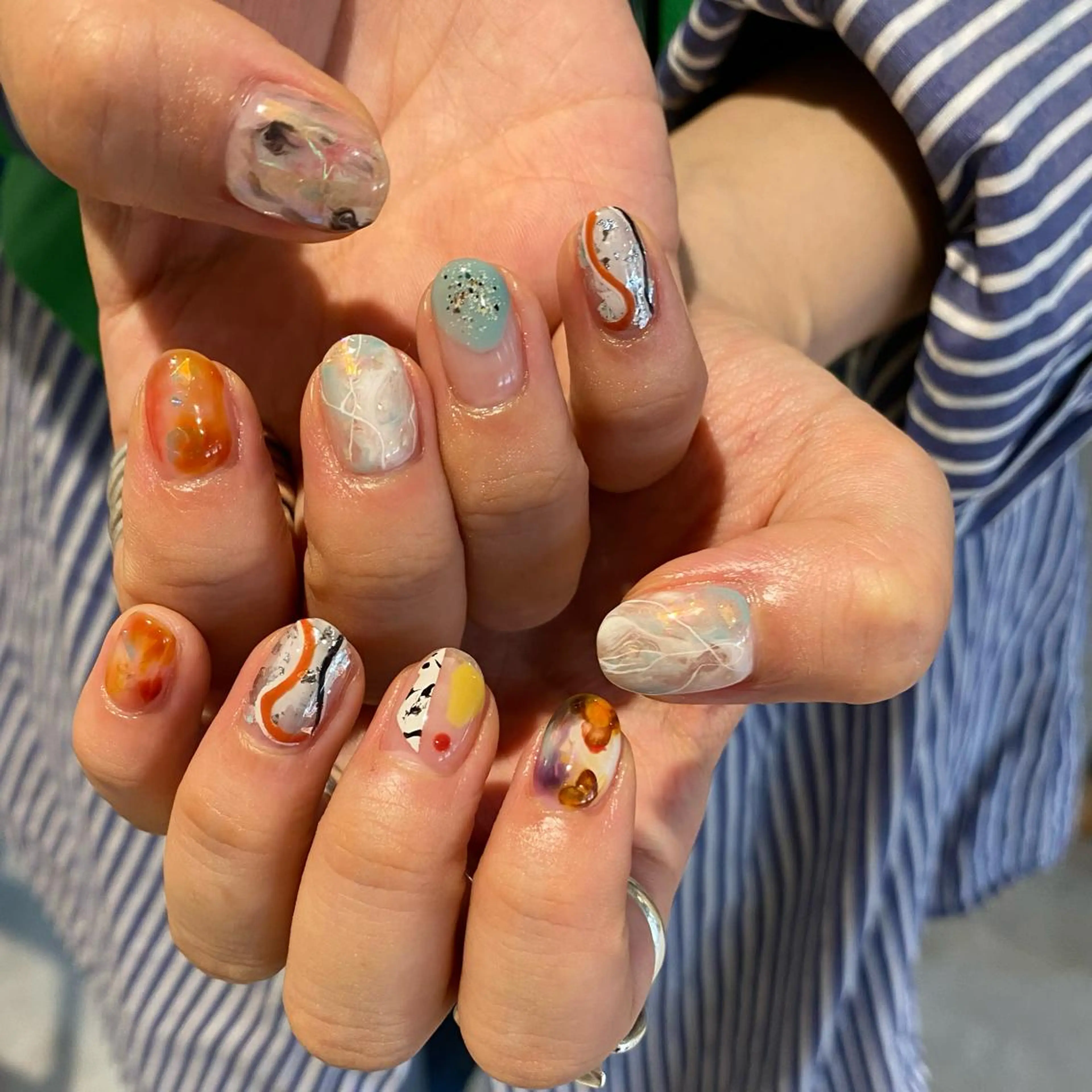 ネイル ハンドネイル RINO AMANE nailのネイルデザイン