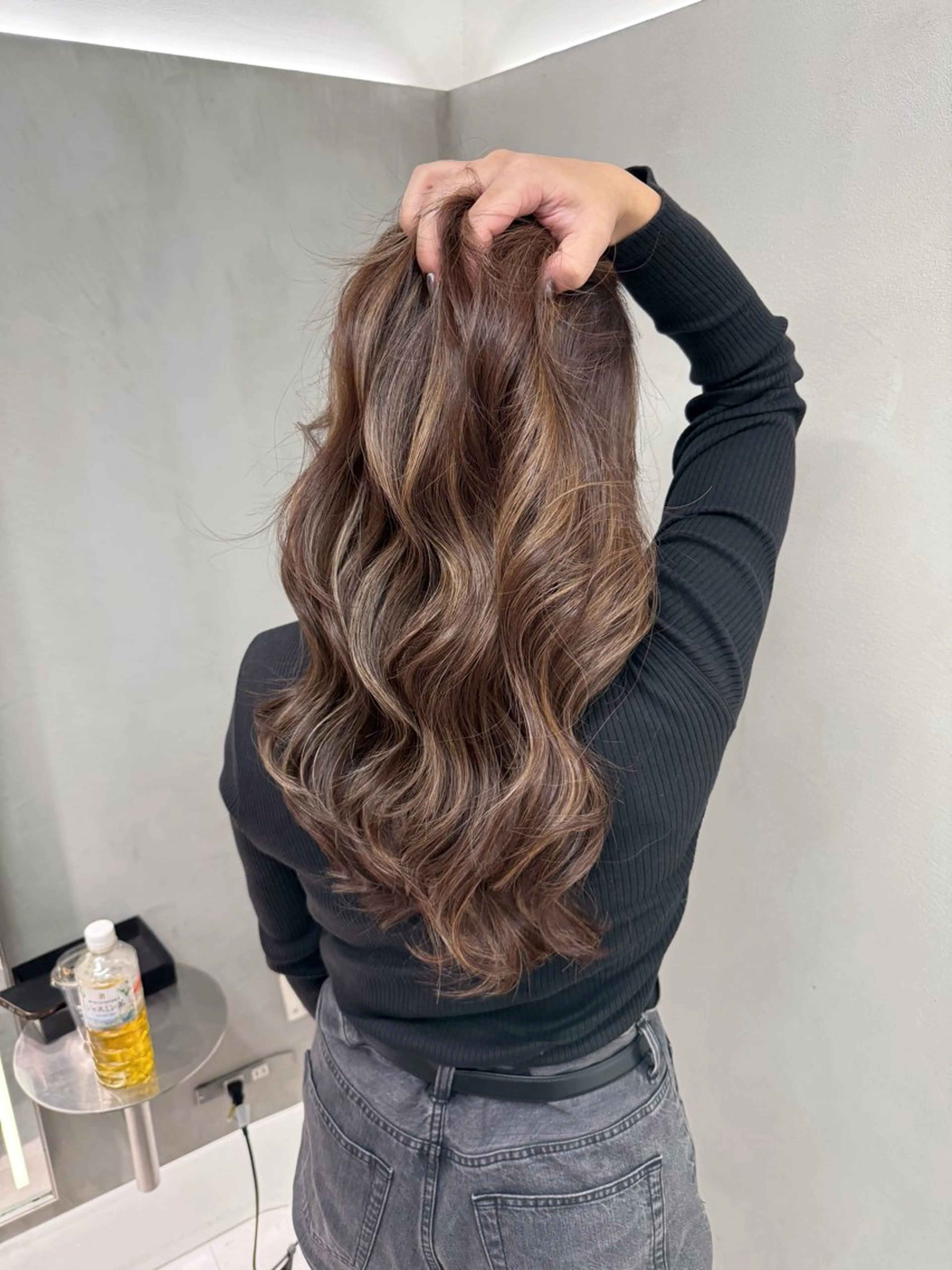 ロング カラー ハイライトカラー ハイライト ヘアカラー トリートメント 🤍haruna 🤍SUIのヘアスタイル