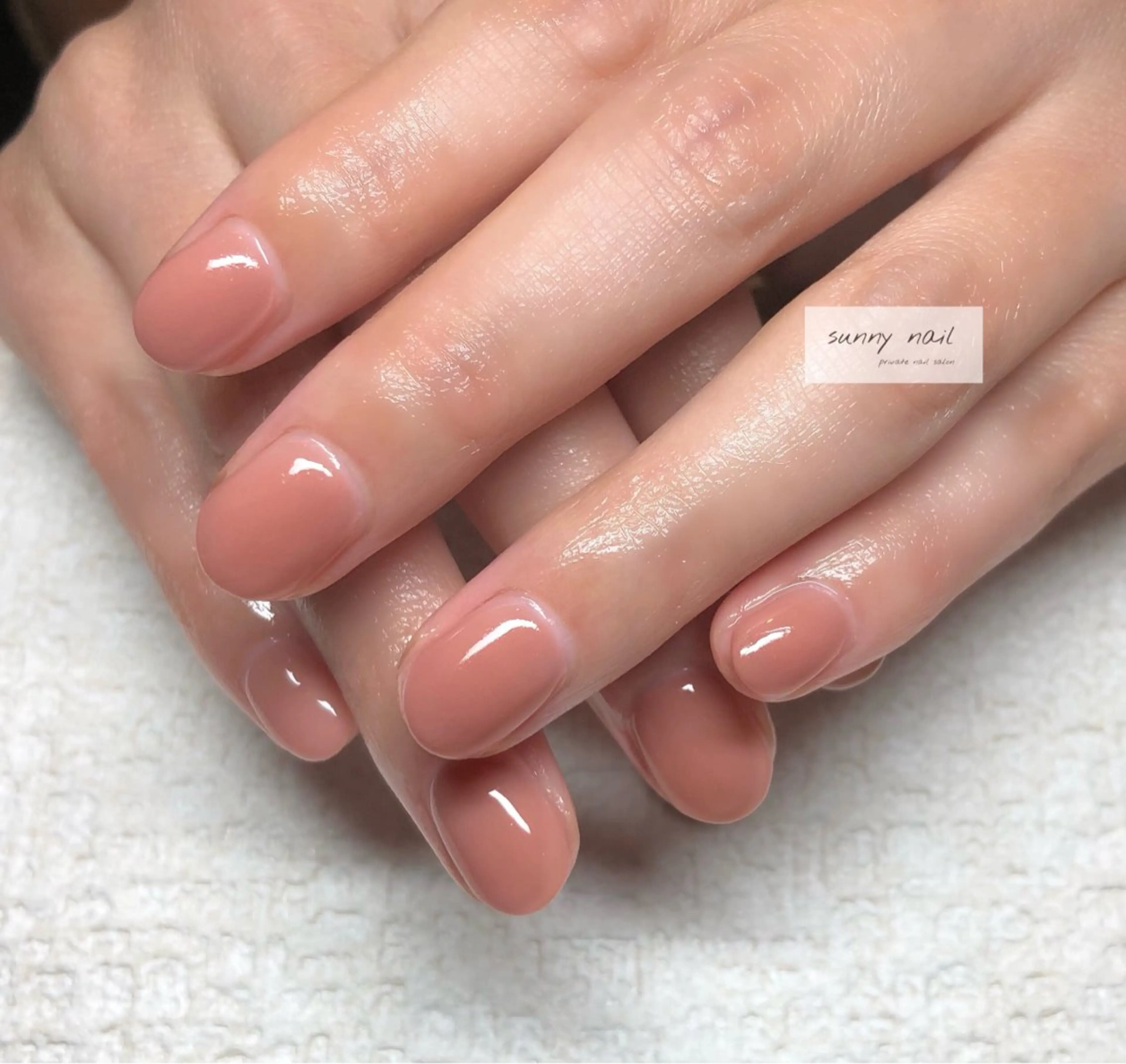 ネイル ワンカラーネイル sunny nailのネイルデザイン