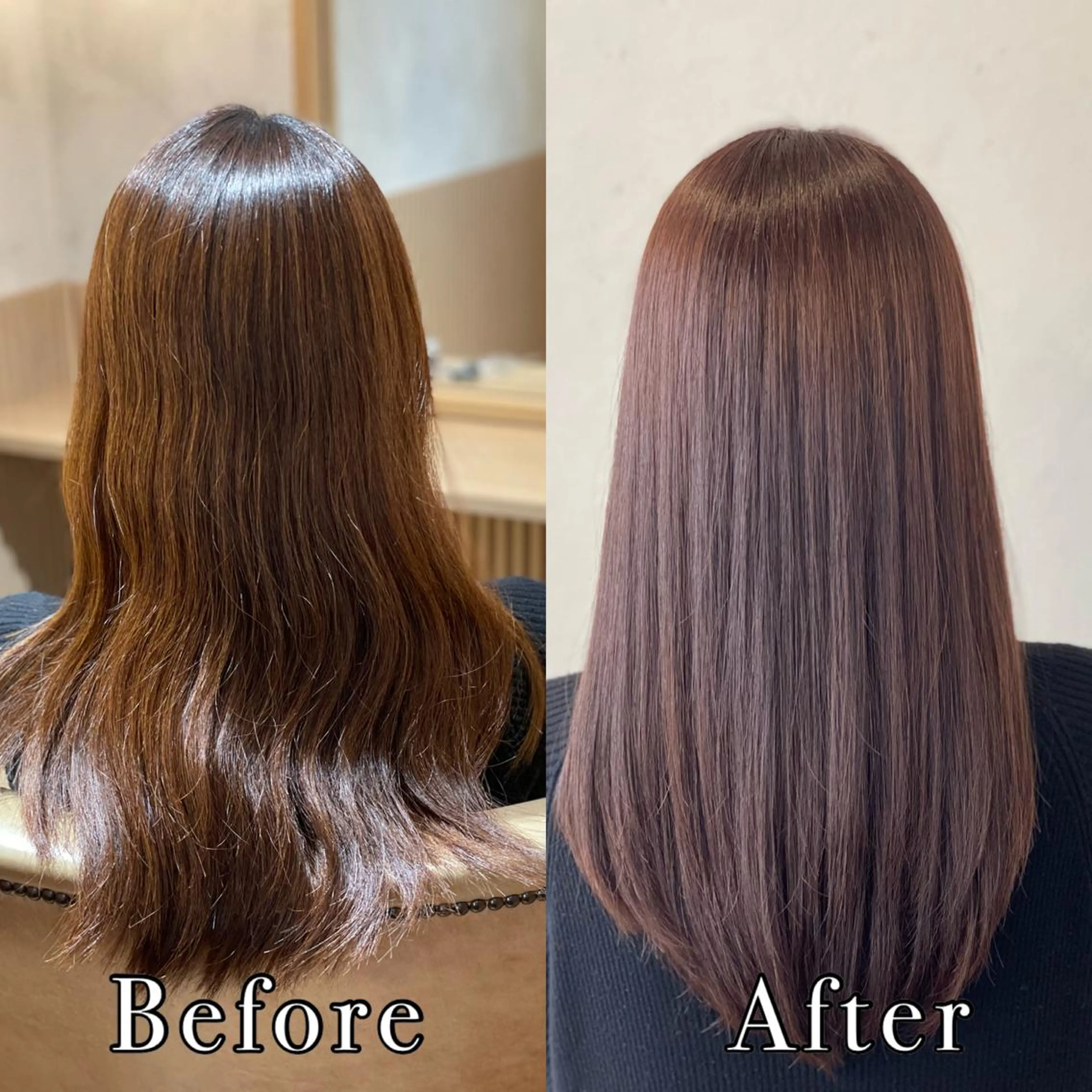 ロング 髪質改善　field チカモリ　ヒカルのヘアスタイル