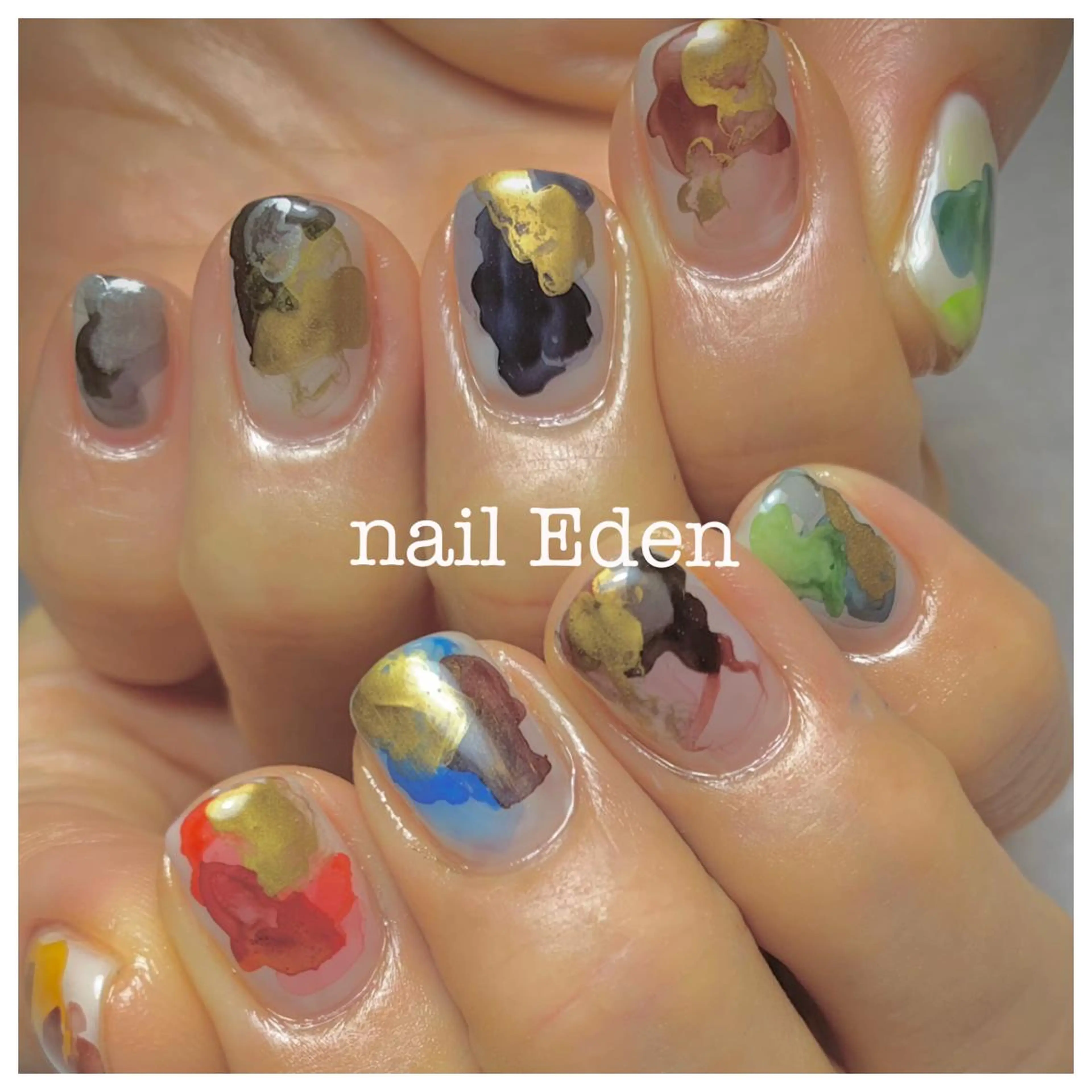 ネイル ハンドネイル Eden　private nail saron所属・Eden ♾️のネイルデザイン