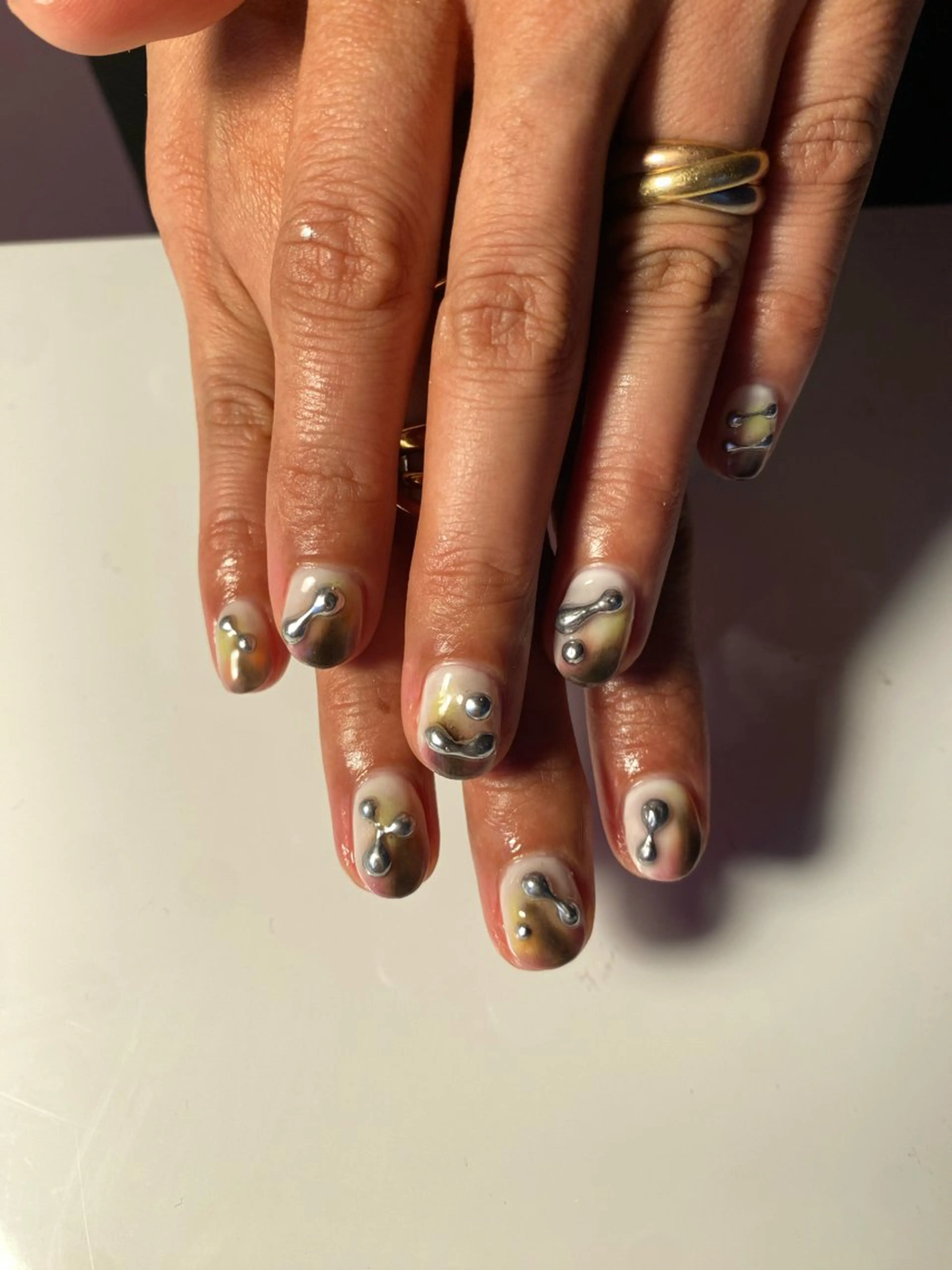 ネイル ハンドネイル NICO nail　三軒茶屋店　ネイル＆アイラッシュ所属・oichan 𖦹°‧のネイルデザイン